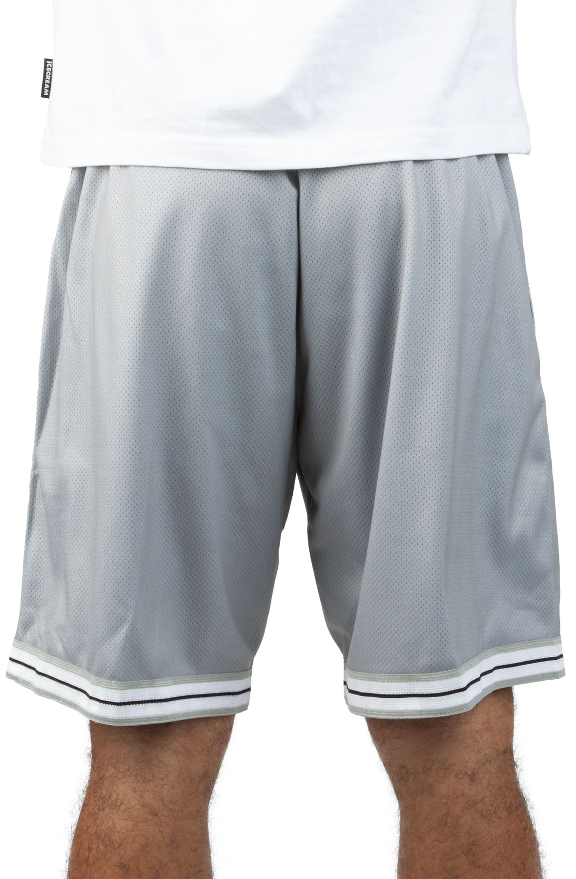MITCHELL AND NESS Oakland Raiders Big Face Shorts SHORBW19152-ORAGYBK ...
