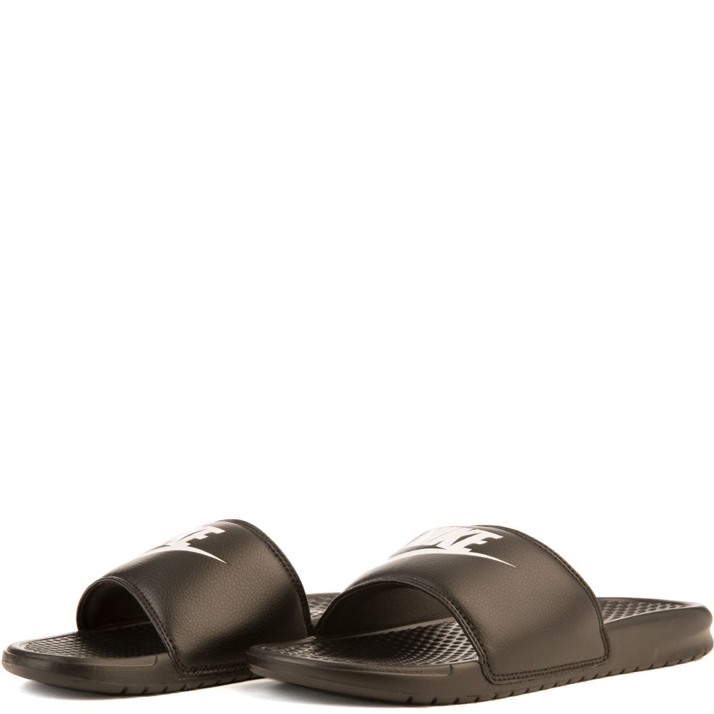 nike benassi jdi white black