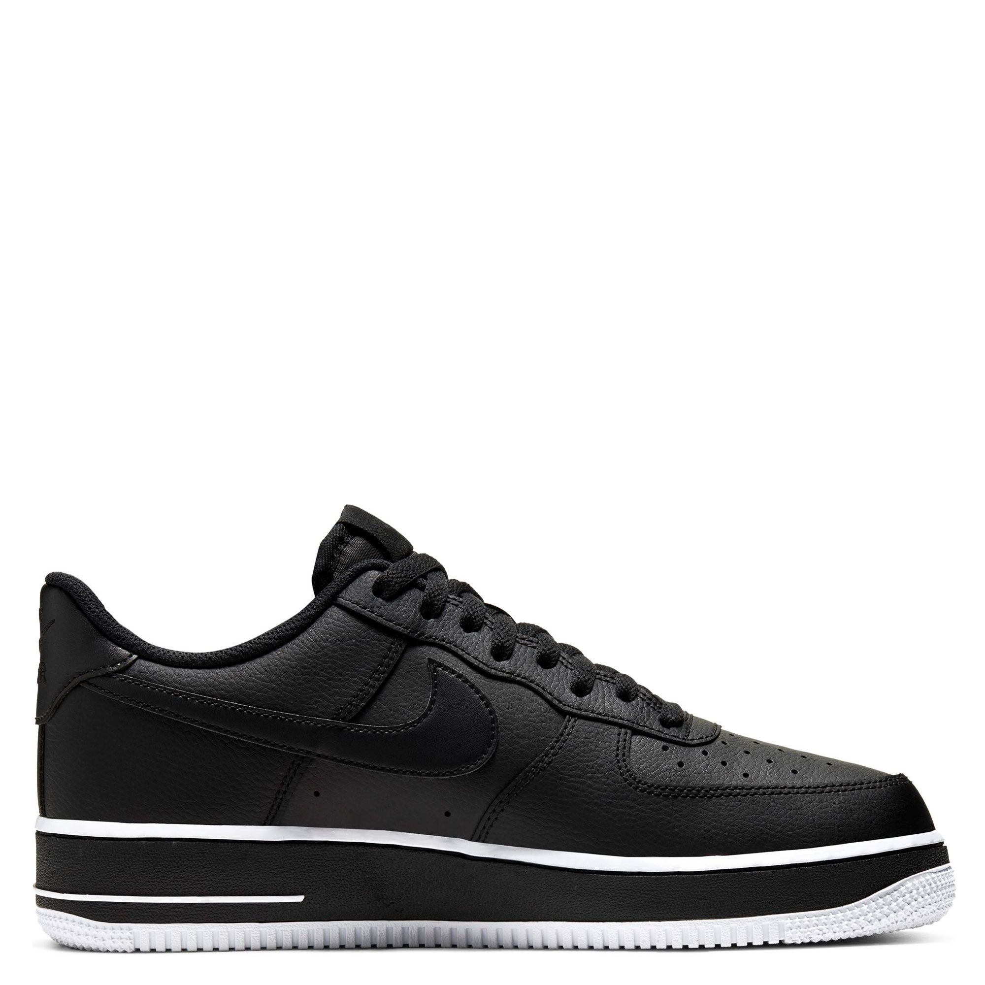 nike air force 1 mens black and white