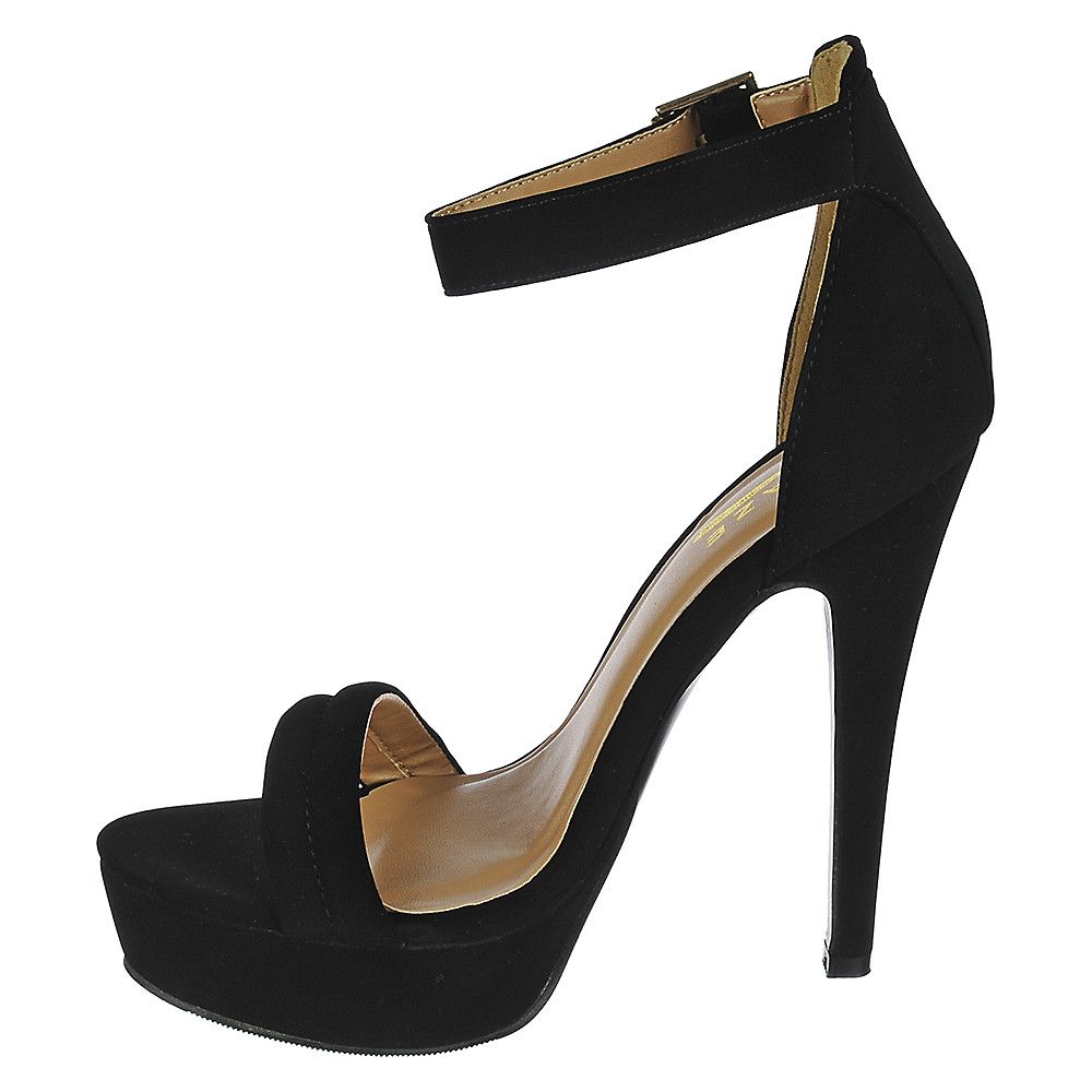 ELEGANCE Starburst-1 Platform Dress High Heel STARBURST-1/BLACK - Shiekh