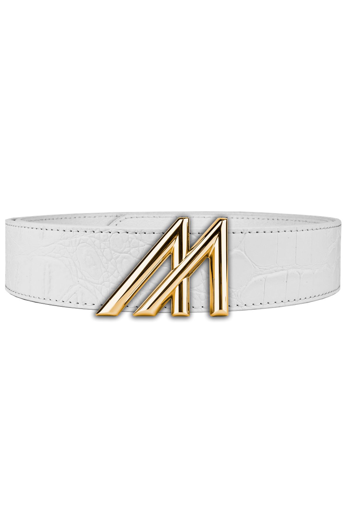 White Crocodile Belt, Sherrill & Bros.