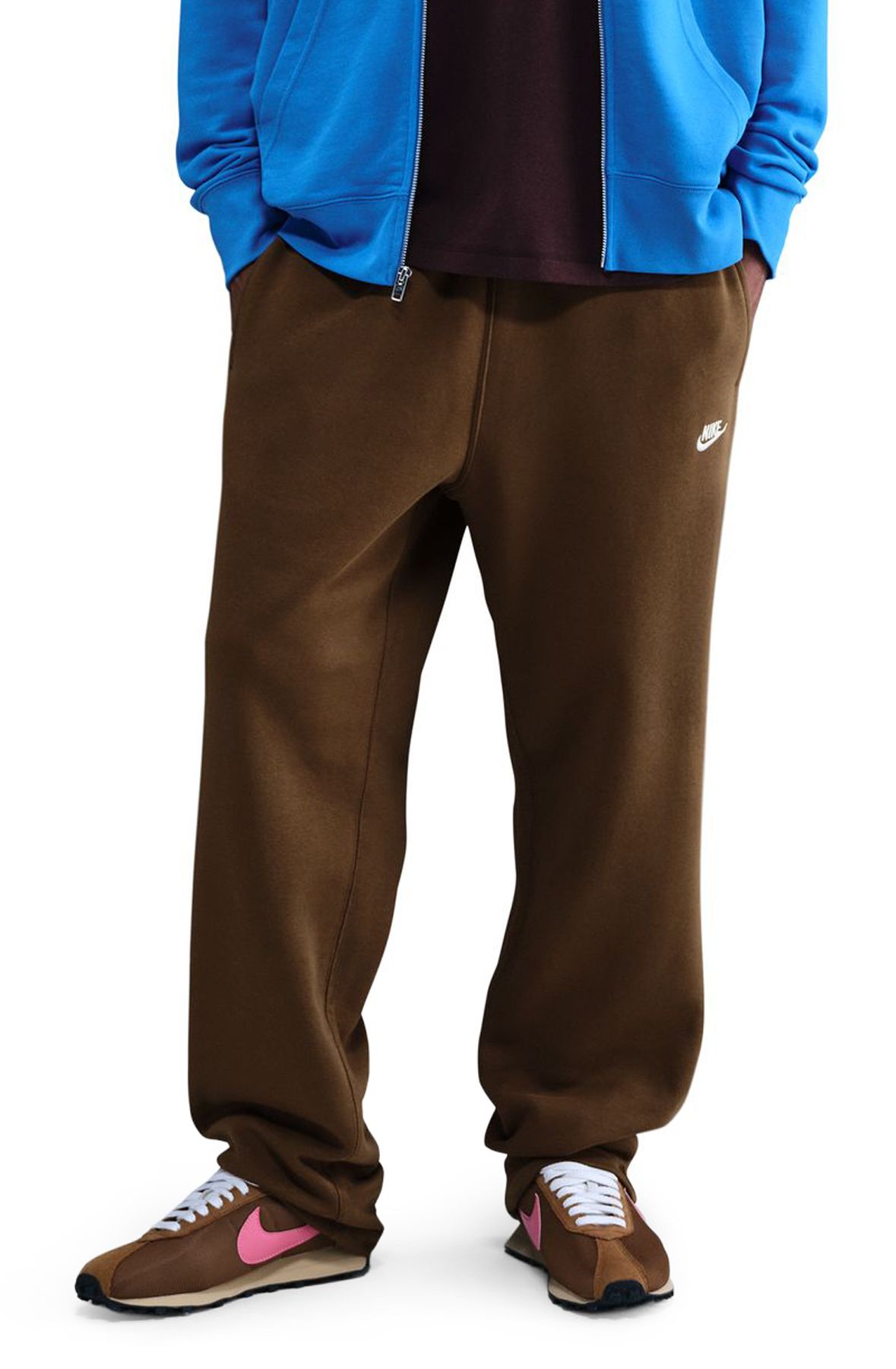 NIKE Club Open-Hem Fleece Pants FN3730 235 - Shiekh