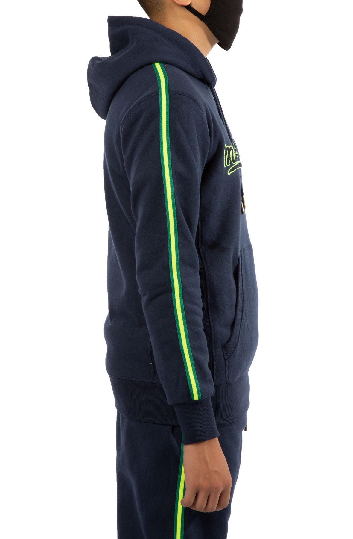 MITCHELL AND NESS Track Hoodie FPHDEY19114-MNNNAVY - Shiekh