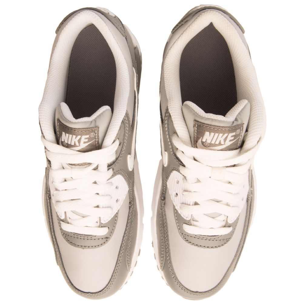 Women's shoes Nike Air Max 90 Leather SE GG Atmosphere Grey/ Gunsmoke-White