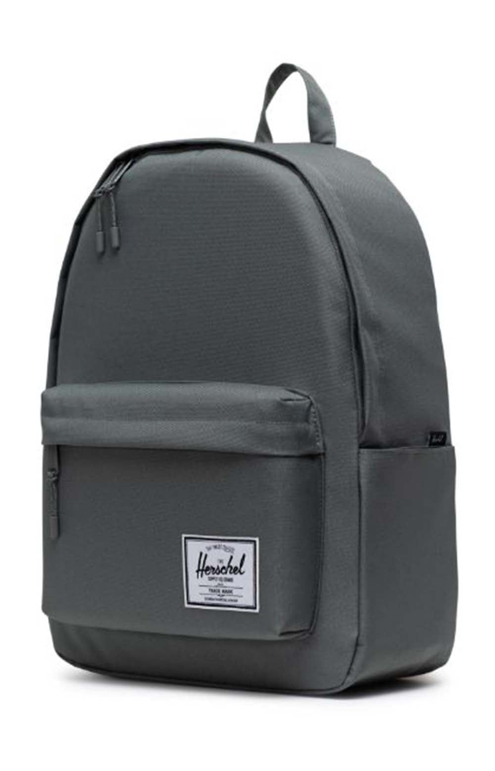 herschel backpack grey Minecraft Classic Zippered back panel pocket Herschel Heritage Mid Volume Backpack