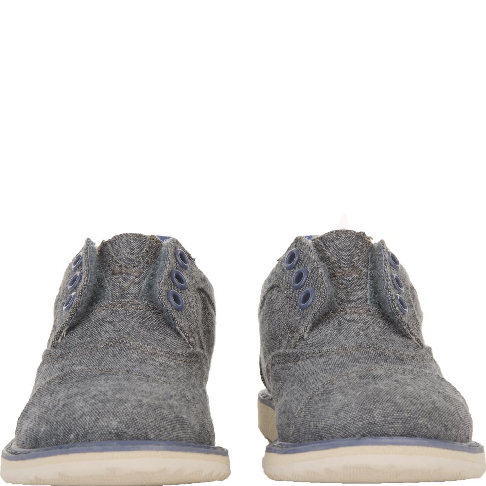 TOMS Tiny Toms: Brogues Chambray Sneakers 10009224 - Shiekh