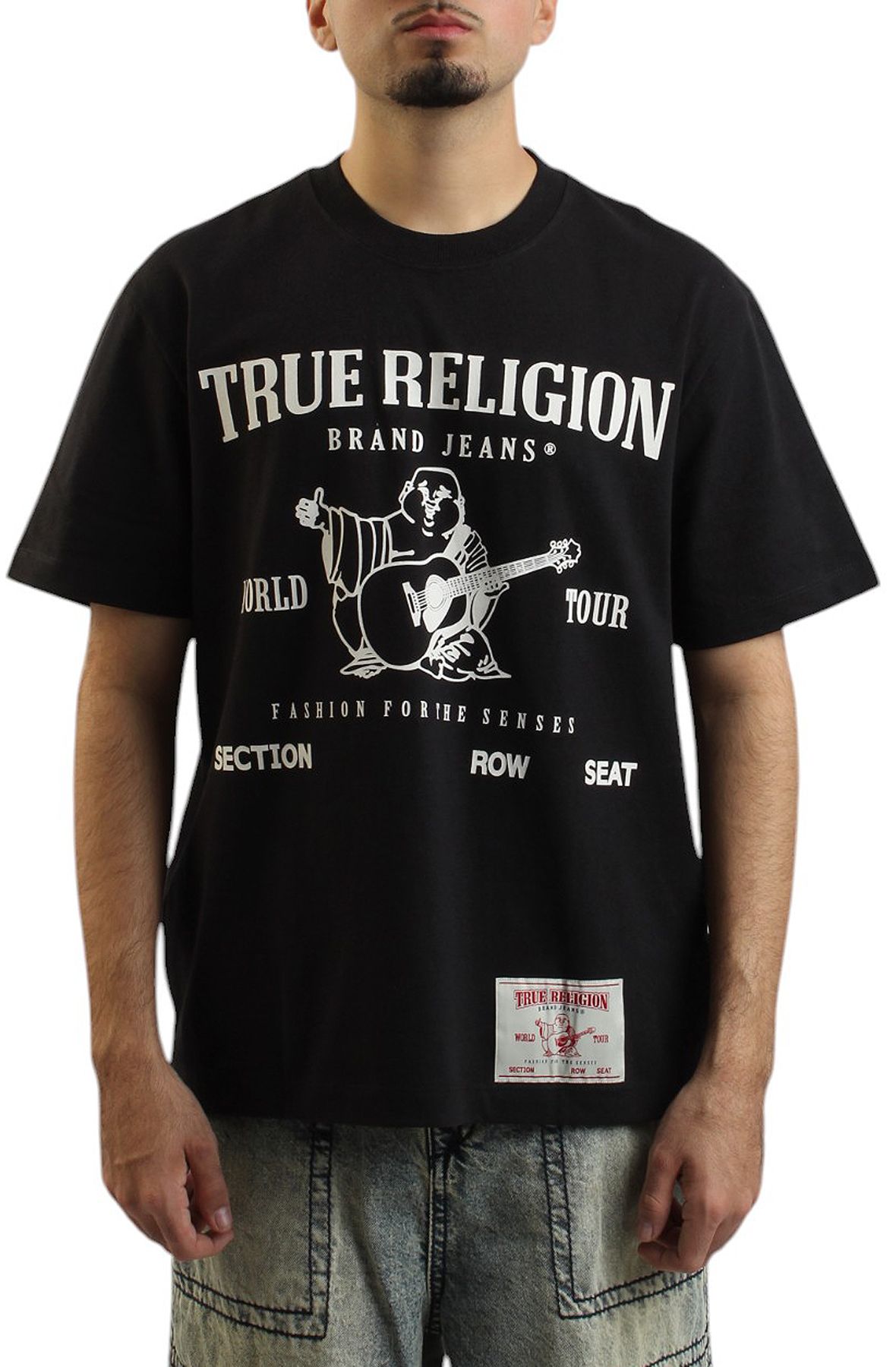 大特価 Seat Row Section RELIGION TRUE T-Shirt Shiekh - 108913-JTBLK パンツ