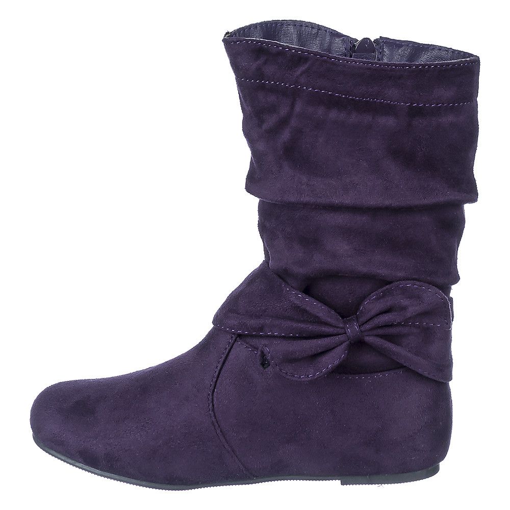 Purple hot sale calf boots