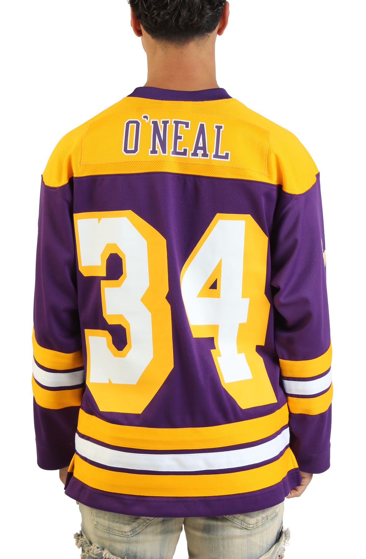 MITCHELL AND NESS NBA Los Angeles Lakers Maxxed Out Fashion Jersey