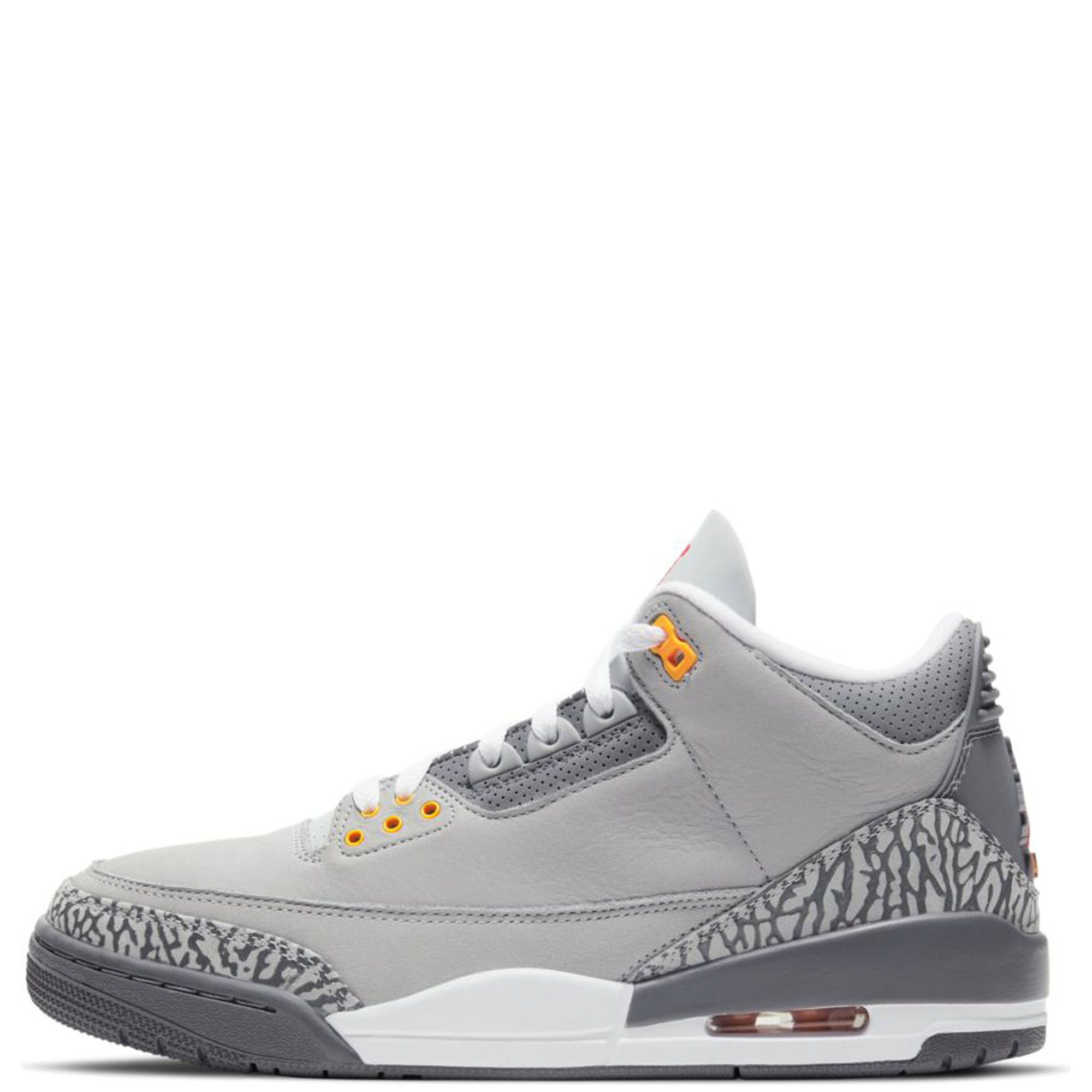 jordan 3 silver red orange