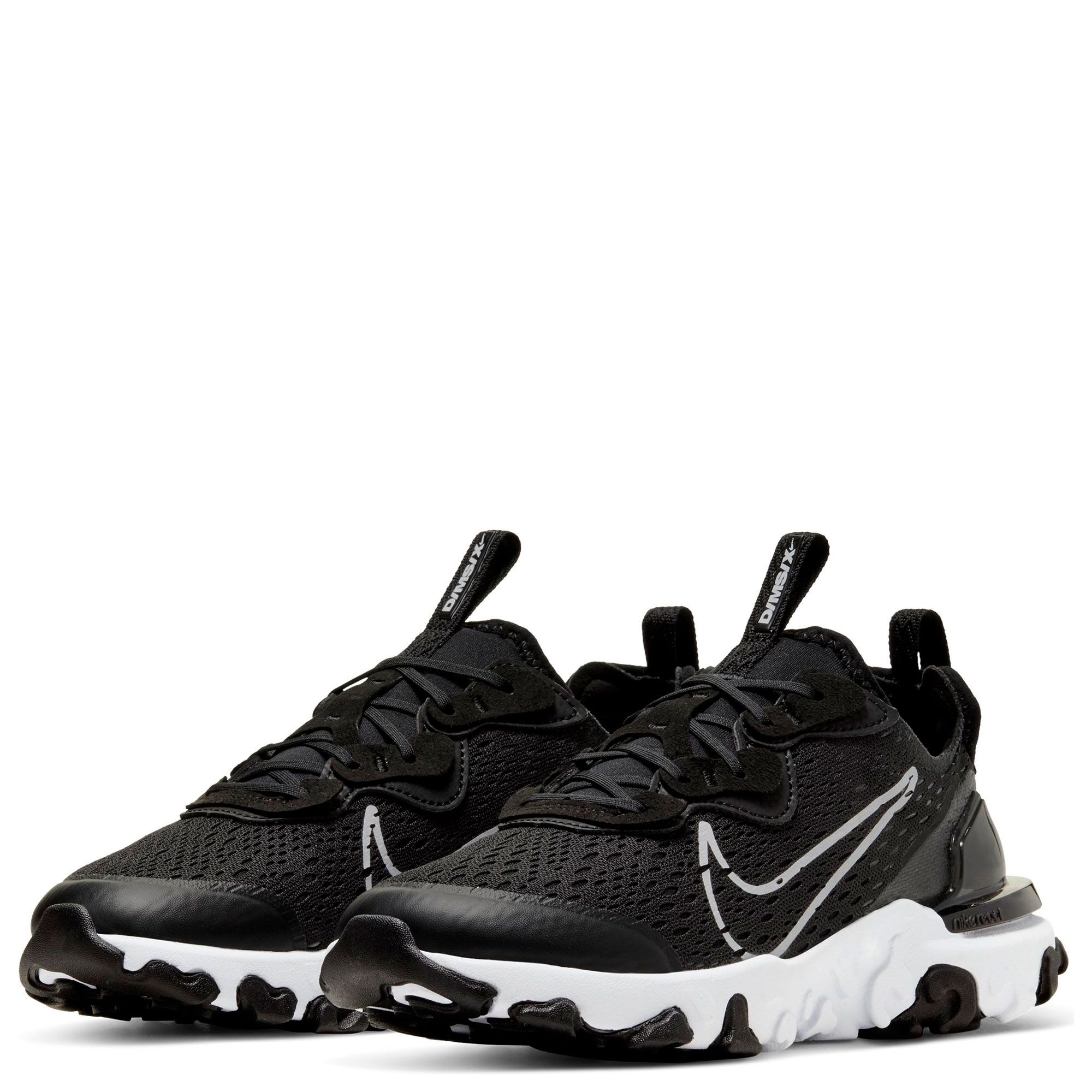nike vision react black and white