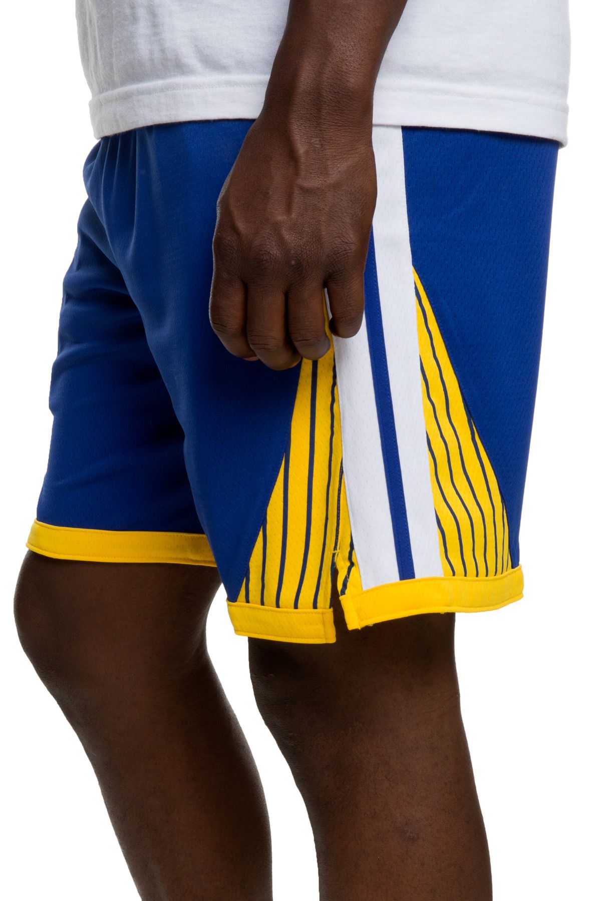 Nike Golden State Warriors Icon Edition NBA Swingman Shorts Blue