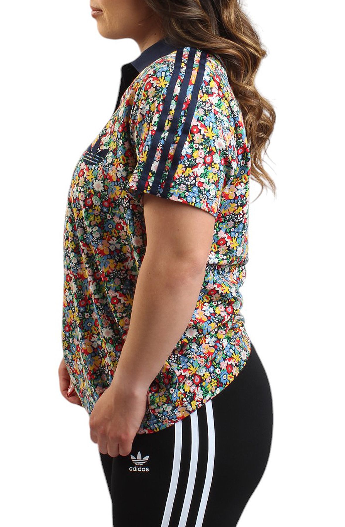 ADIDAS adidas Originals x Liberty London Soccer Jersey JC7786 - Shiekh