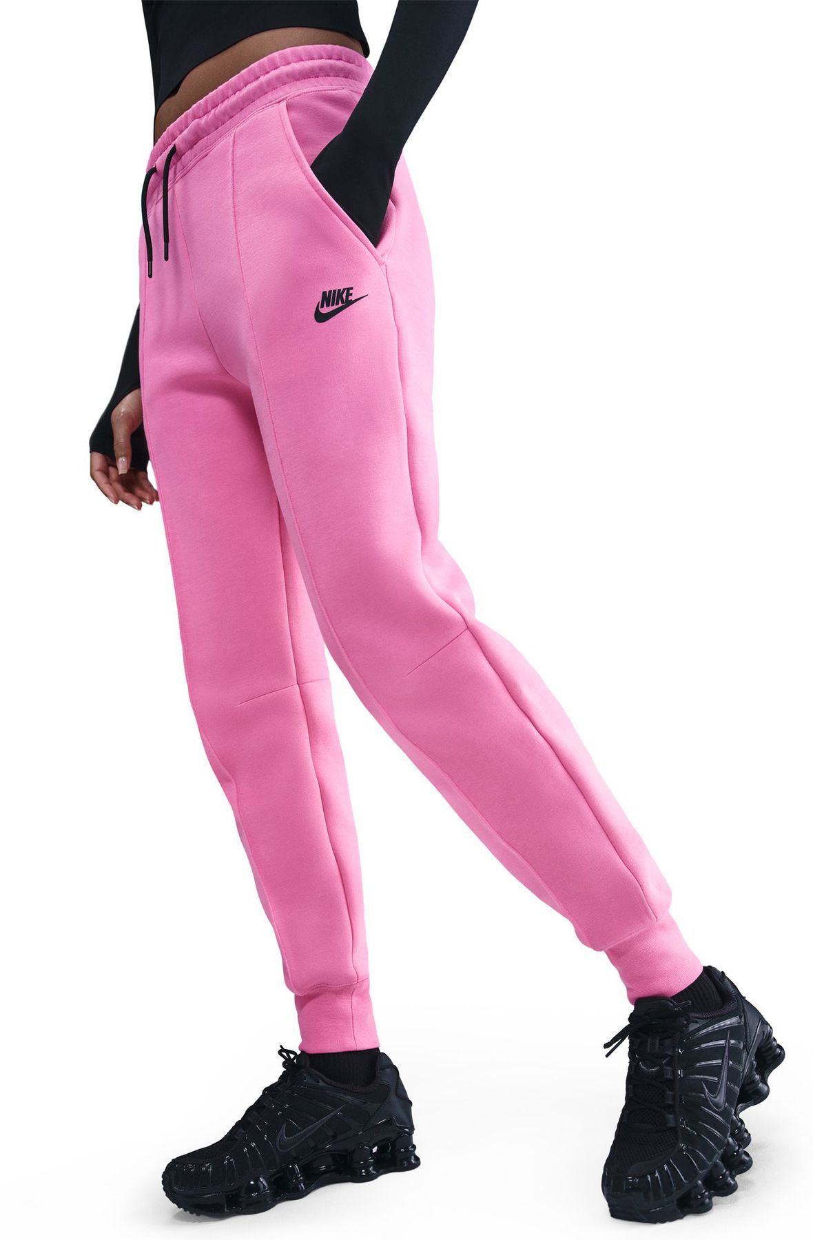 nike air fleece joggers women