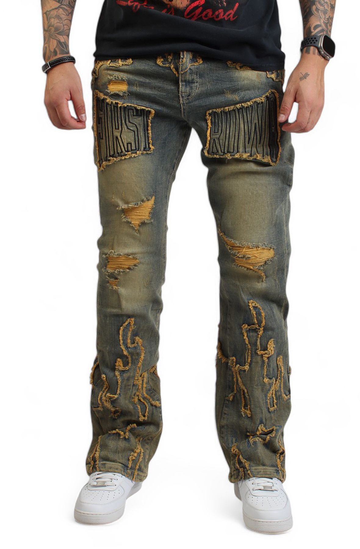 【HI FI FNK】Oldy Brown Dyeing Denim HI FI FNK】Oldy Brown Dyeing Denim (HI FI FNK/デニム