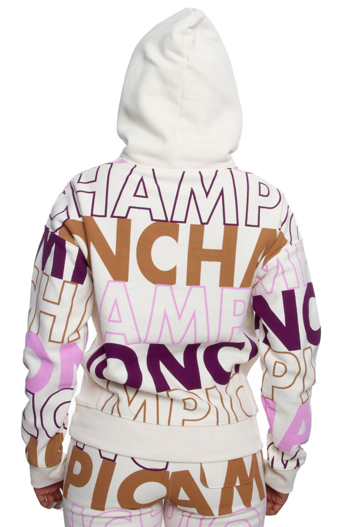 CHAMPION Reverse Weave All Over Print Pullover Hoodie