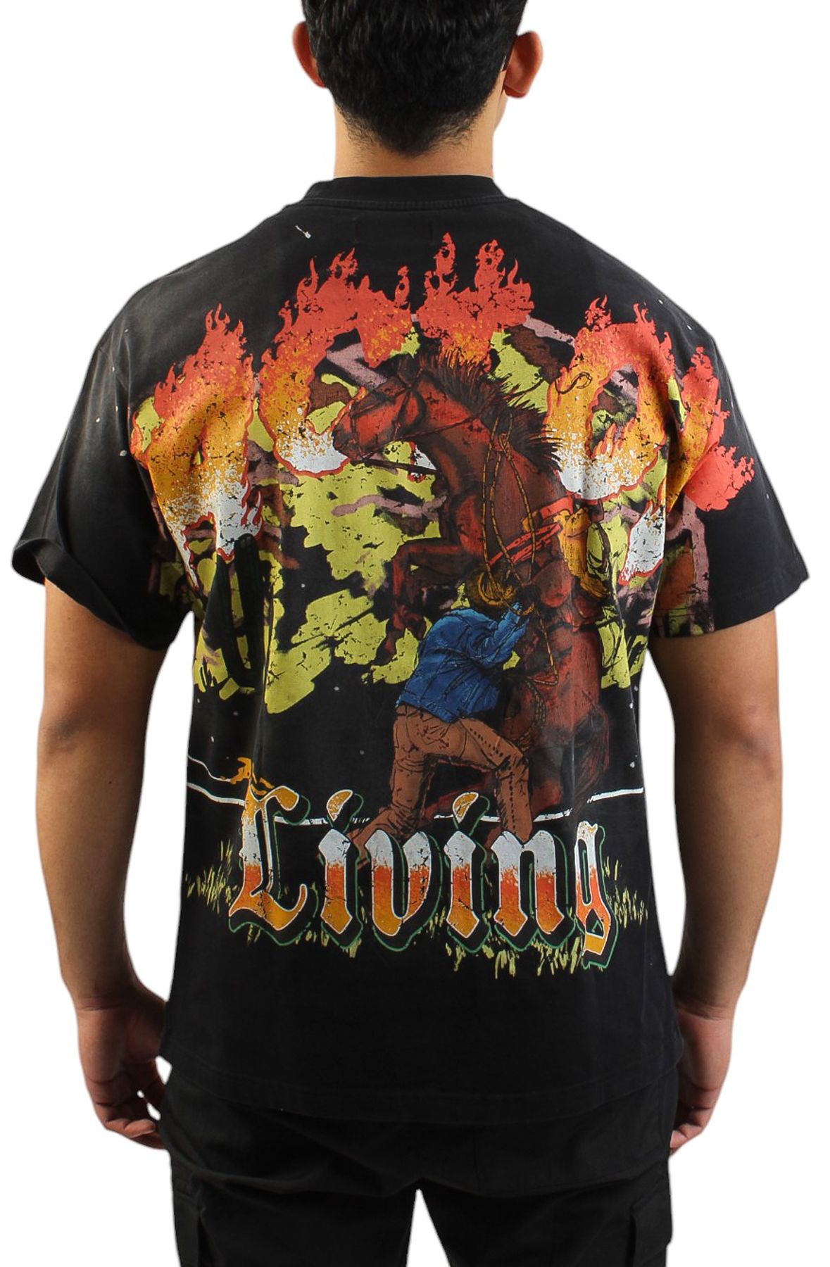 FIRST ROW ADVENTURE DEPT T-Shirt FRT2167-BLK - Shiekh