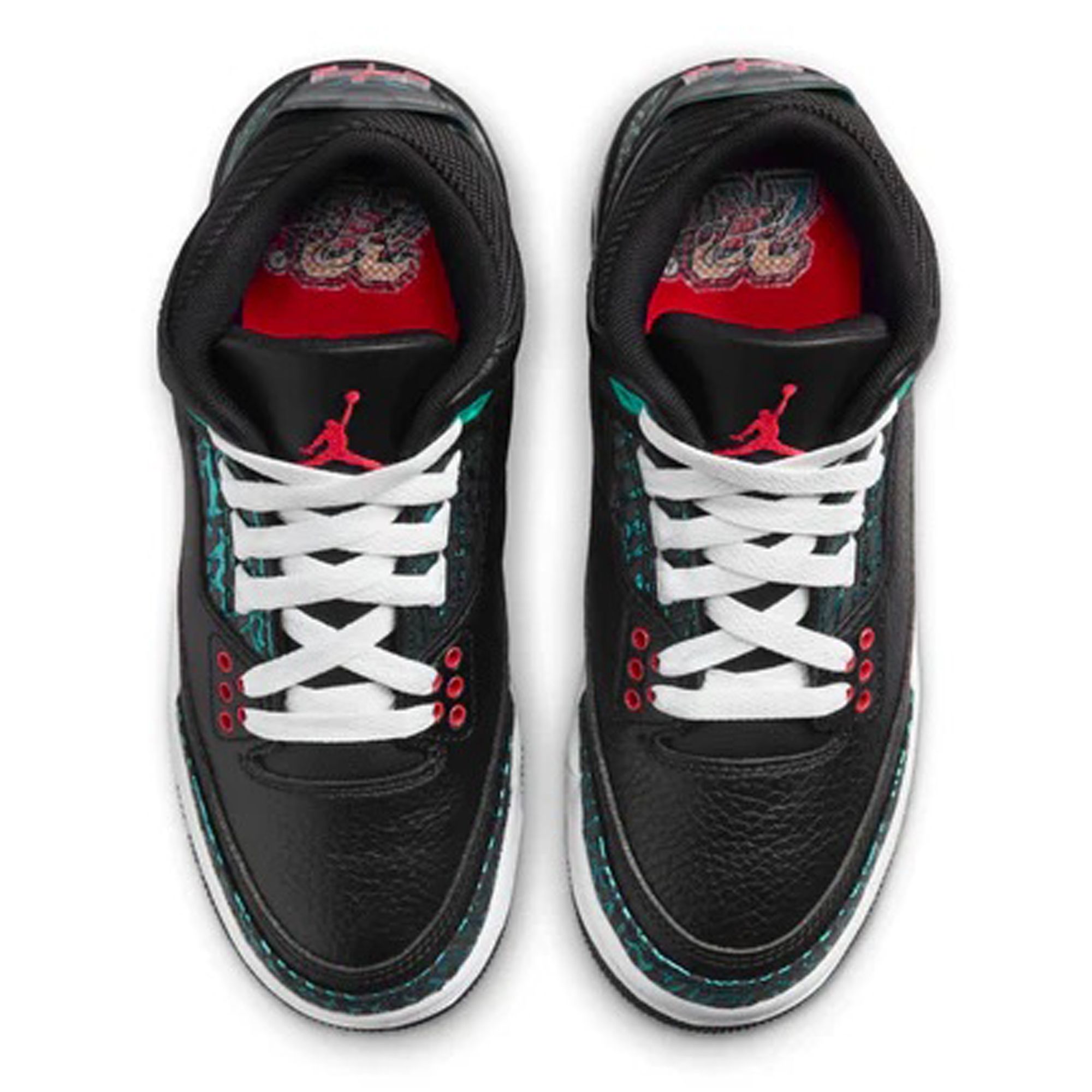 Jordan 3 black and red hotsell