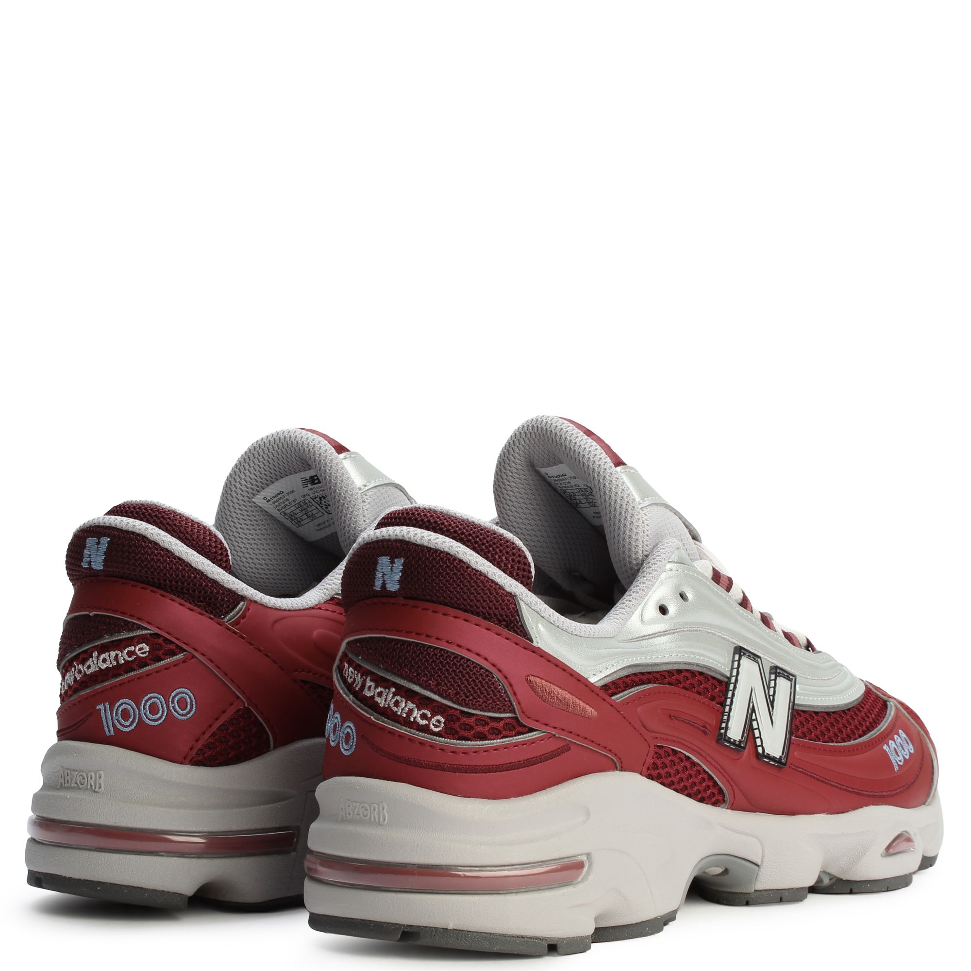 NEW New Balance 1000 Classics Red/Gray Mens 6 D Medium #M1000MSR Shoes New Balance 1000 Blast Red for Sale | Authenticity  main image 3