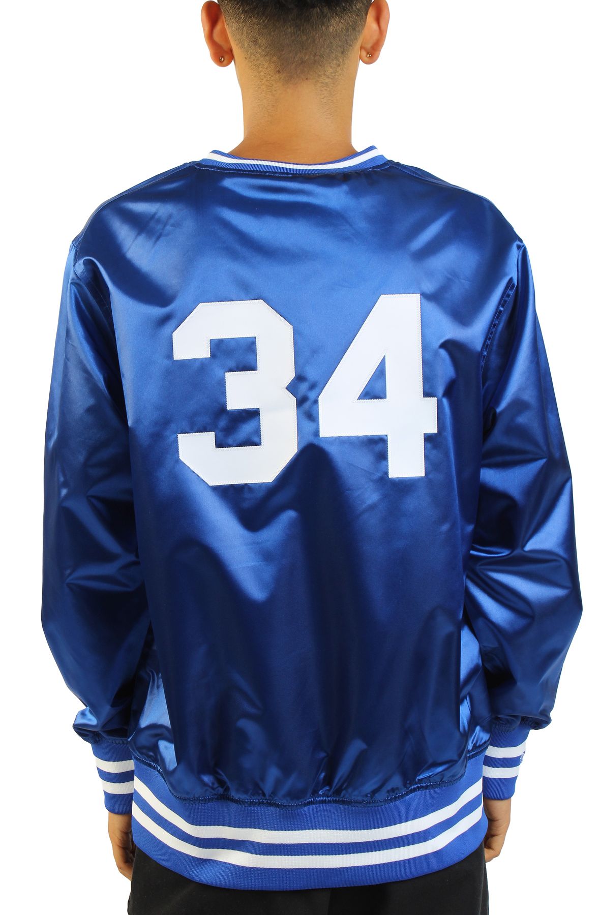 80～90's　Mitchell&Ness　クラシック　ペンダント　ドジャース MITCHELL AND NESS MLB Los Angeles Dodgers Authentic V-Neck