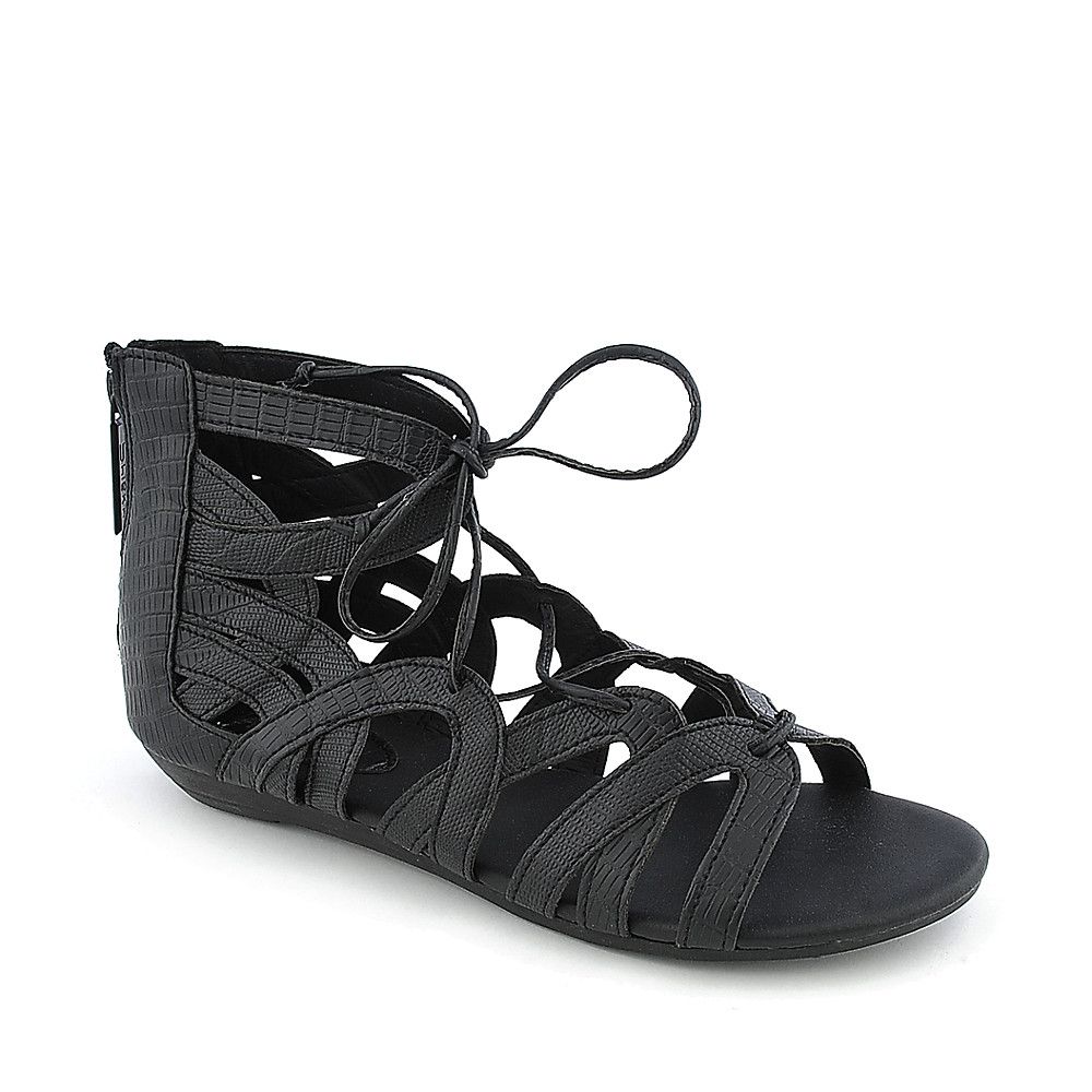 SHIEKH York-S Lace-Up Sandal YORK-S BLK - Shiekh