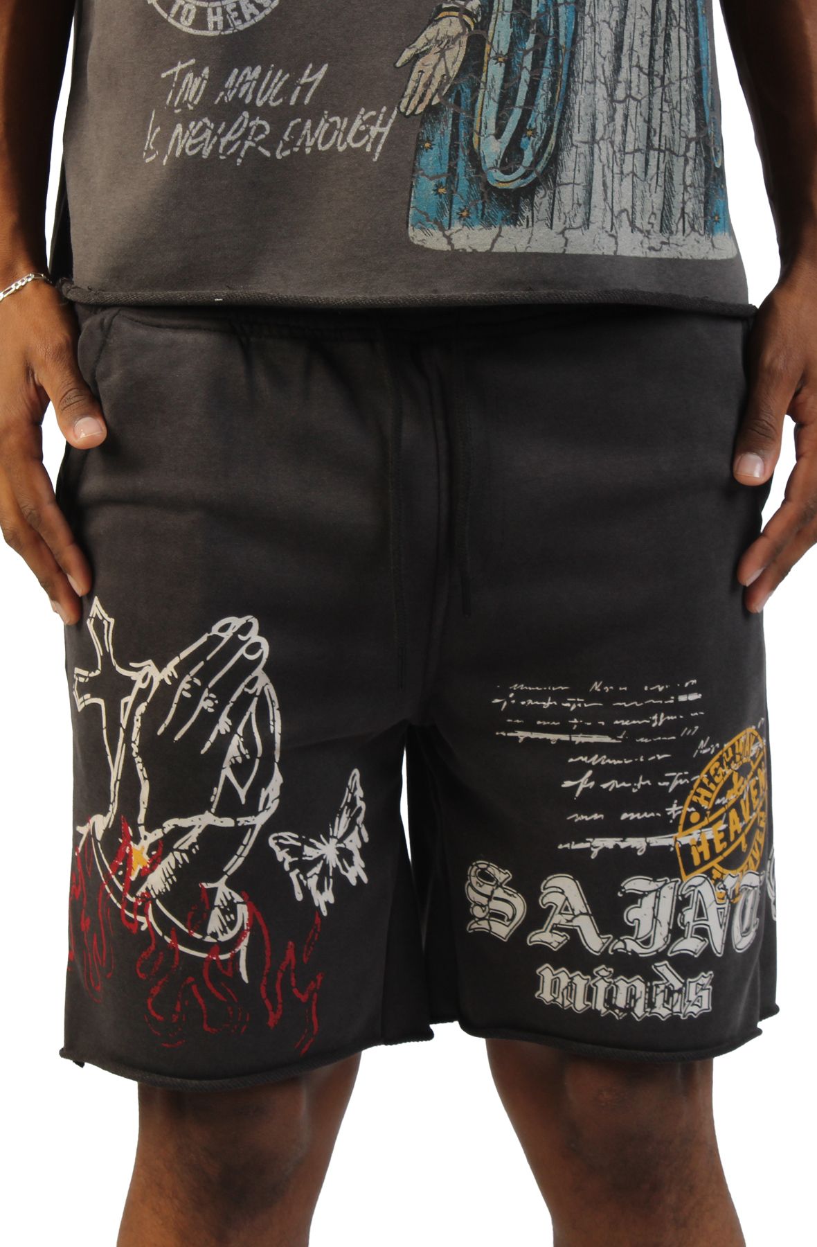 FBRK Holy Moly Shorts 610-81928FB-BLK - Shiekh