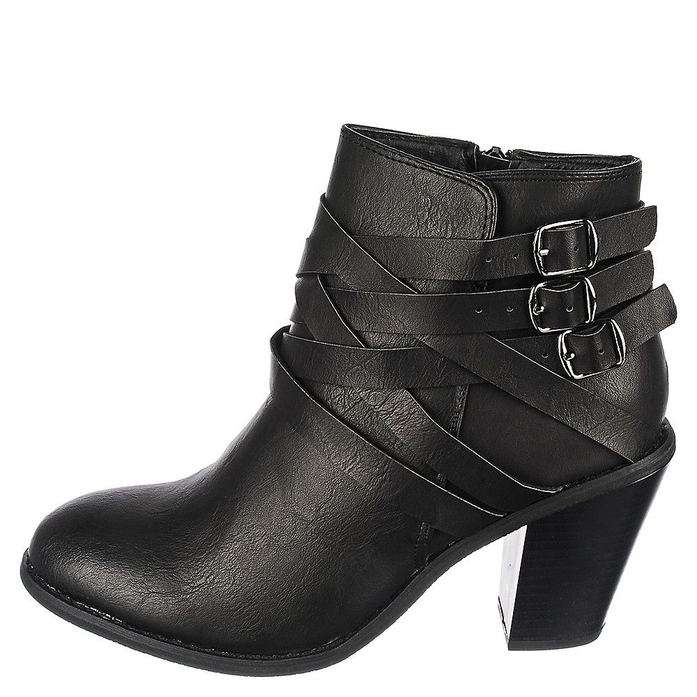SHIEKH Women's Ankle Boot Very Involved VERY INVOLVED/BLACK - Shiekh