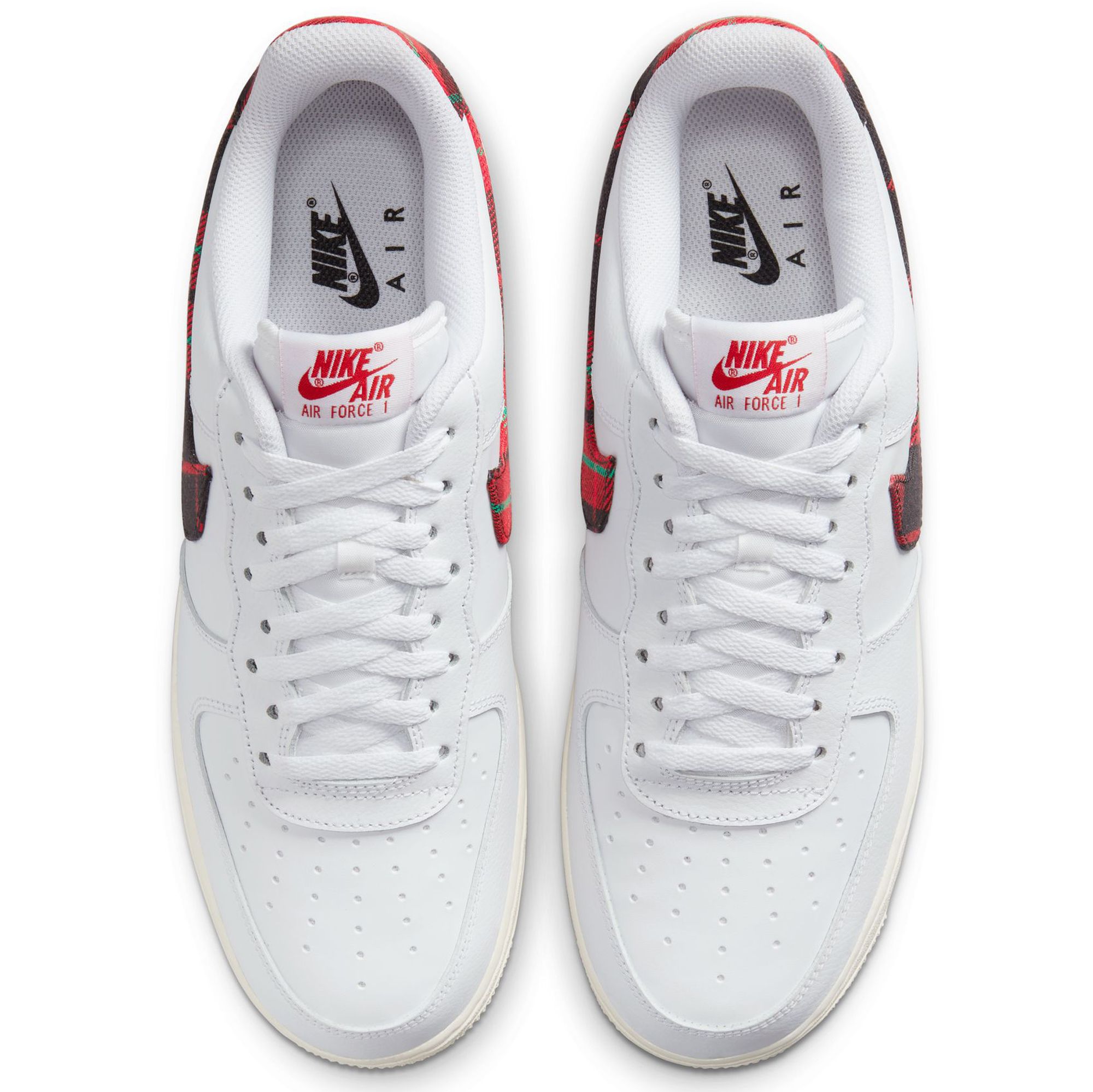 Nike Air Force 1 '07 Lv8 Mens, White/University Red-stadium Green, 8.5 US :  : Clothing, Shoes & Accessories
