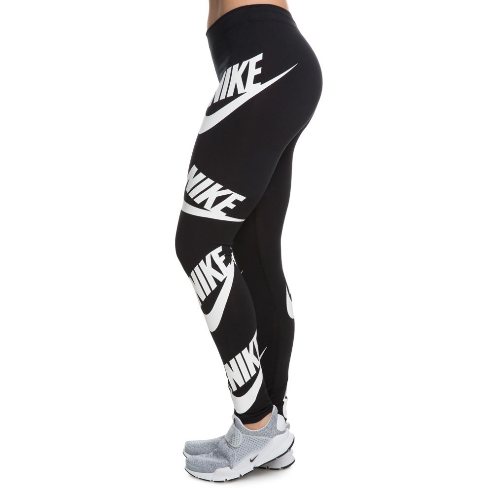 Nike Sportswear Leg-a-See Just Do It Leggings Womens Style : Cj2657  Black/White at  Women's Clothing store