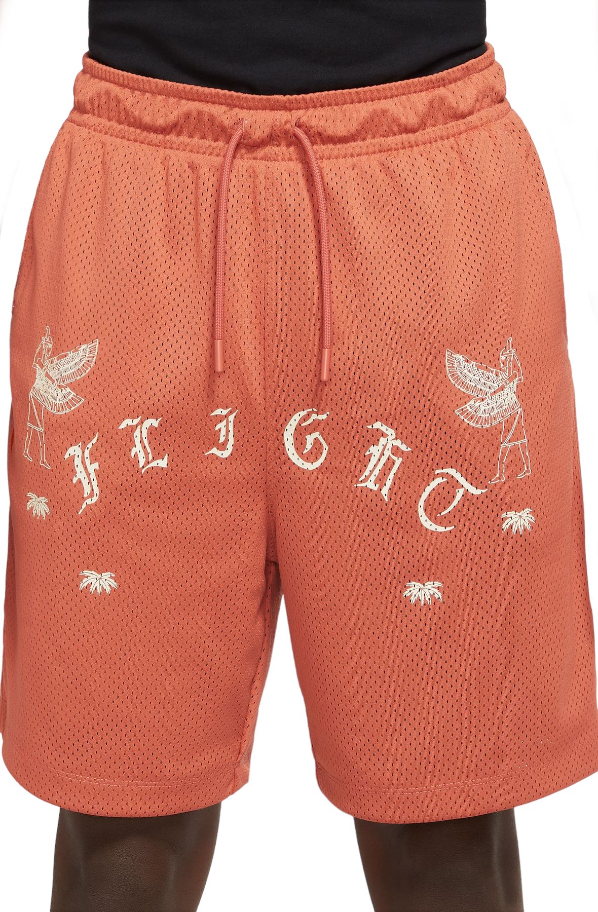 jordan men jordan flight artist series shorts light sienna phantom