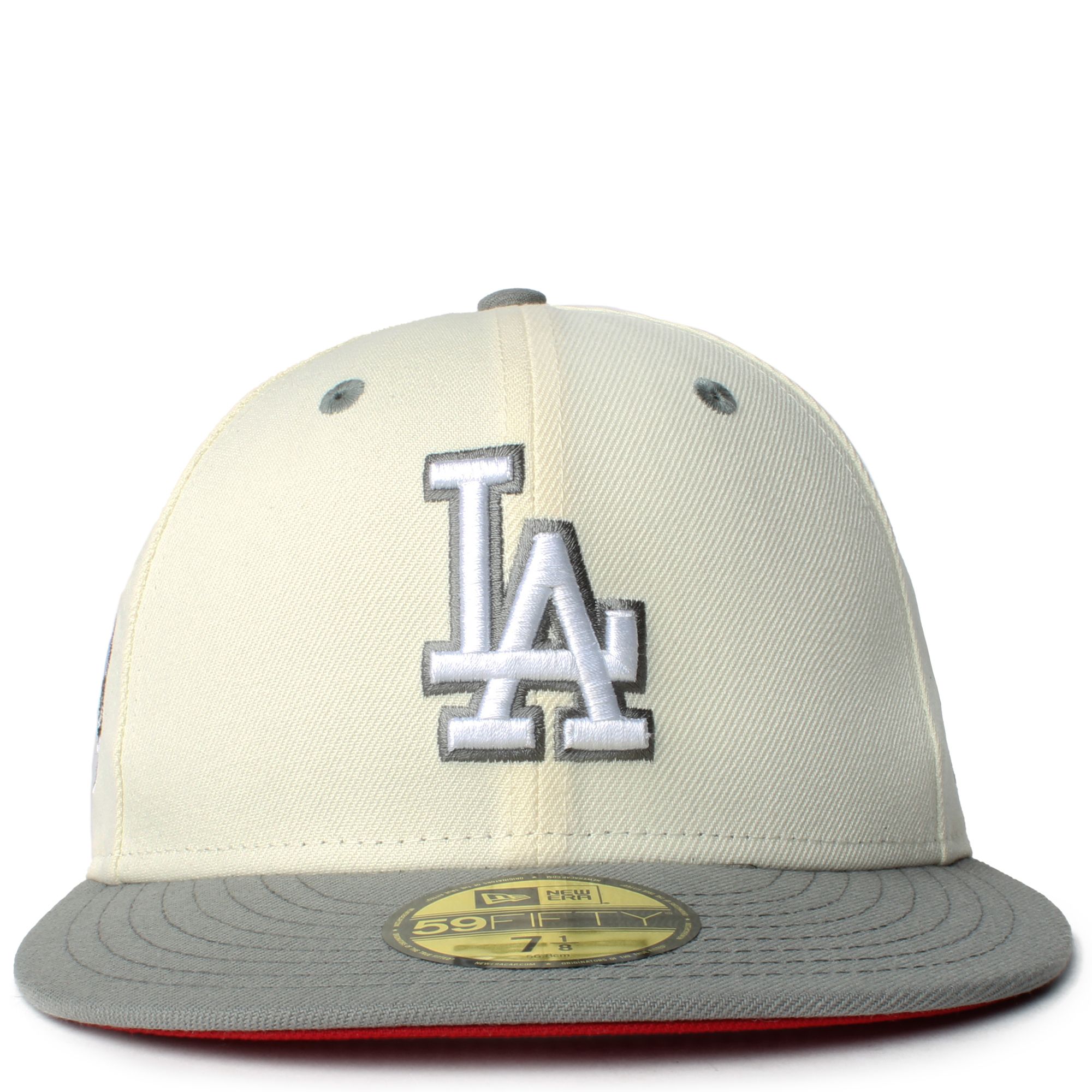 New Era Caps Los Angeles Dodgers Black Gray 59FIFTY Fitted Hat