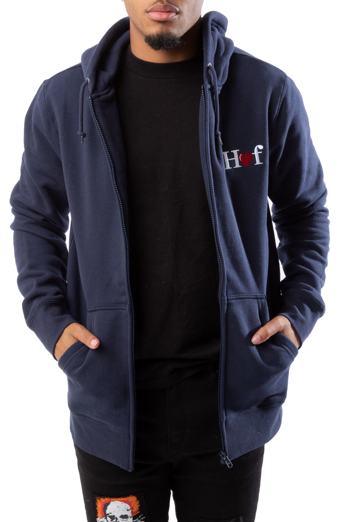 Huf zip cheap up hoodie