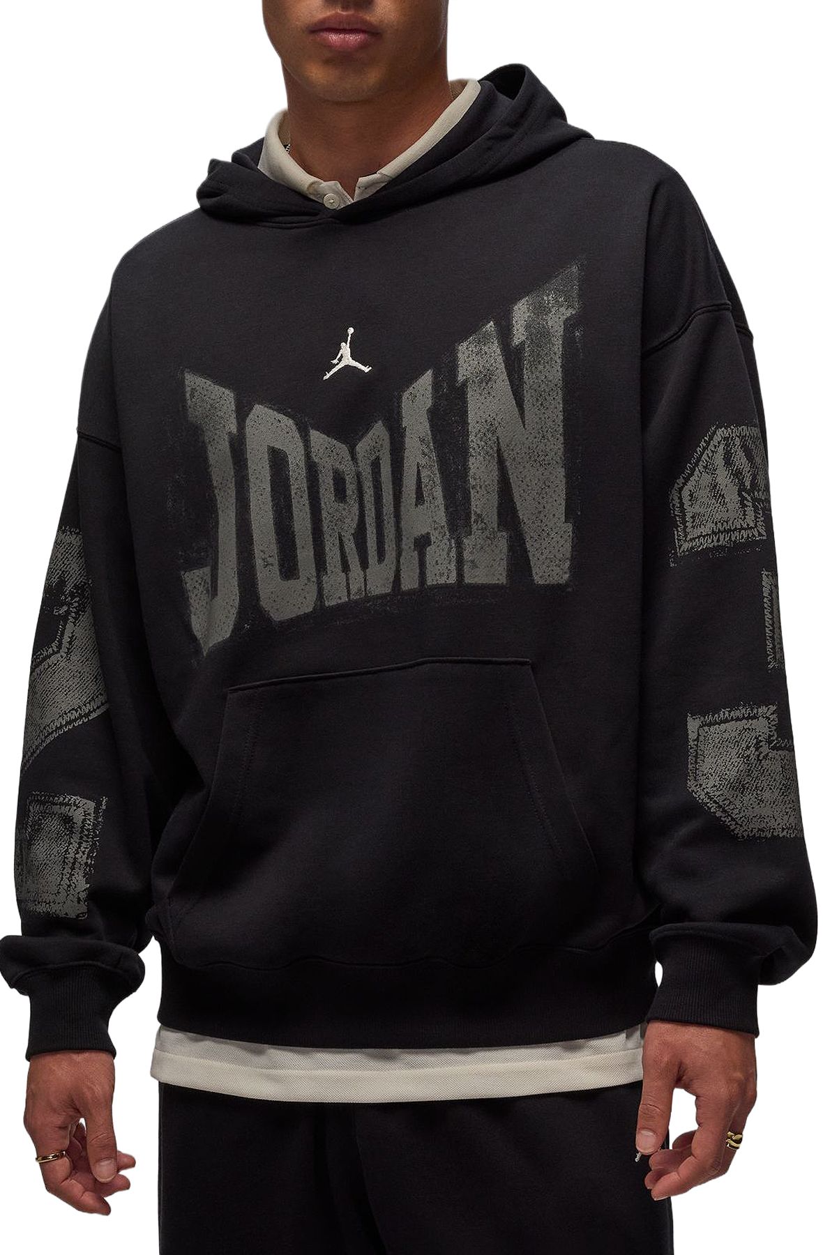 JORDAN Brooklyn Collegiate Pullover Hoodie HV0093 010 - Shiekh