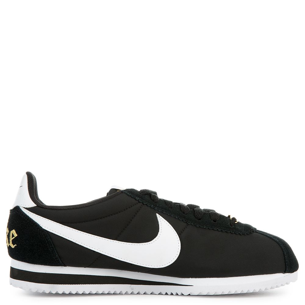 nike classic cortez black and gold