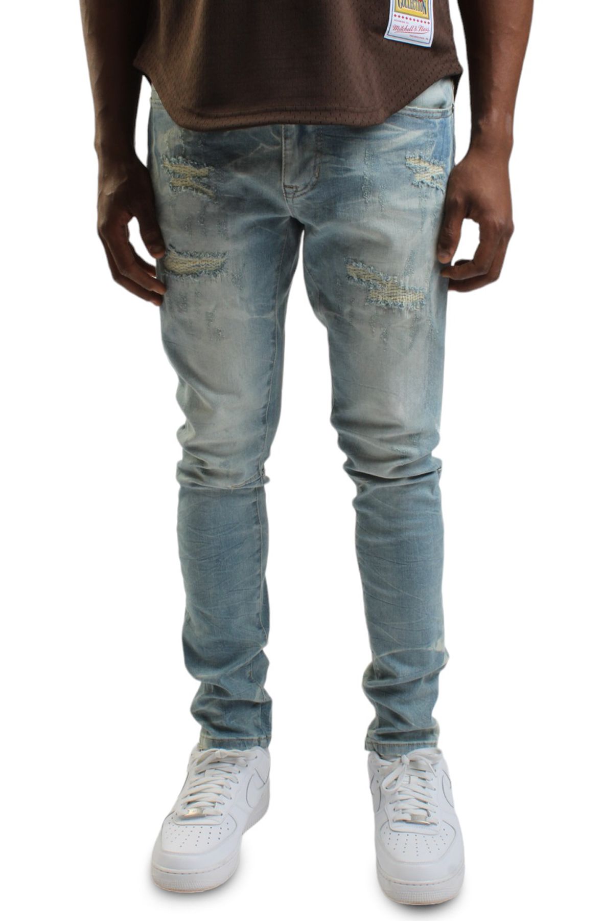 SMOKE RISE Clyde 2.0 Jeans JP22508SK-CLBL - Shiekh