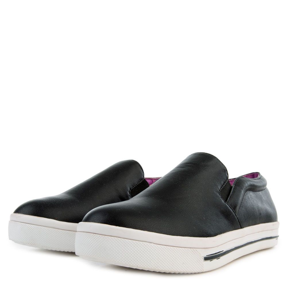 J P ORIGINAL Skate SlipOn Shoes JPM SKATE/BLACK/WHITE Shiekh