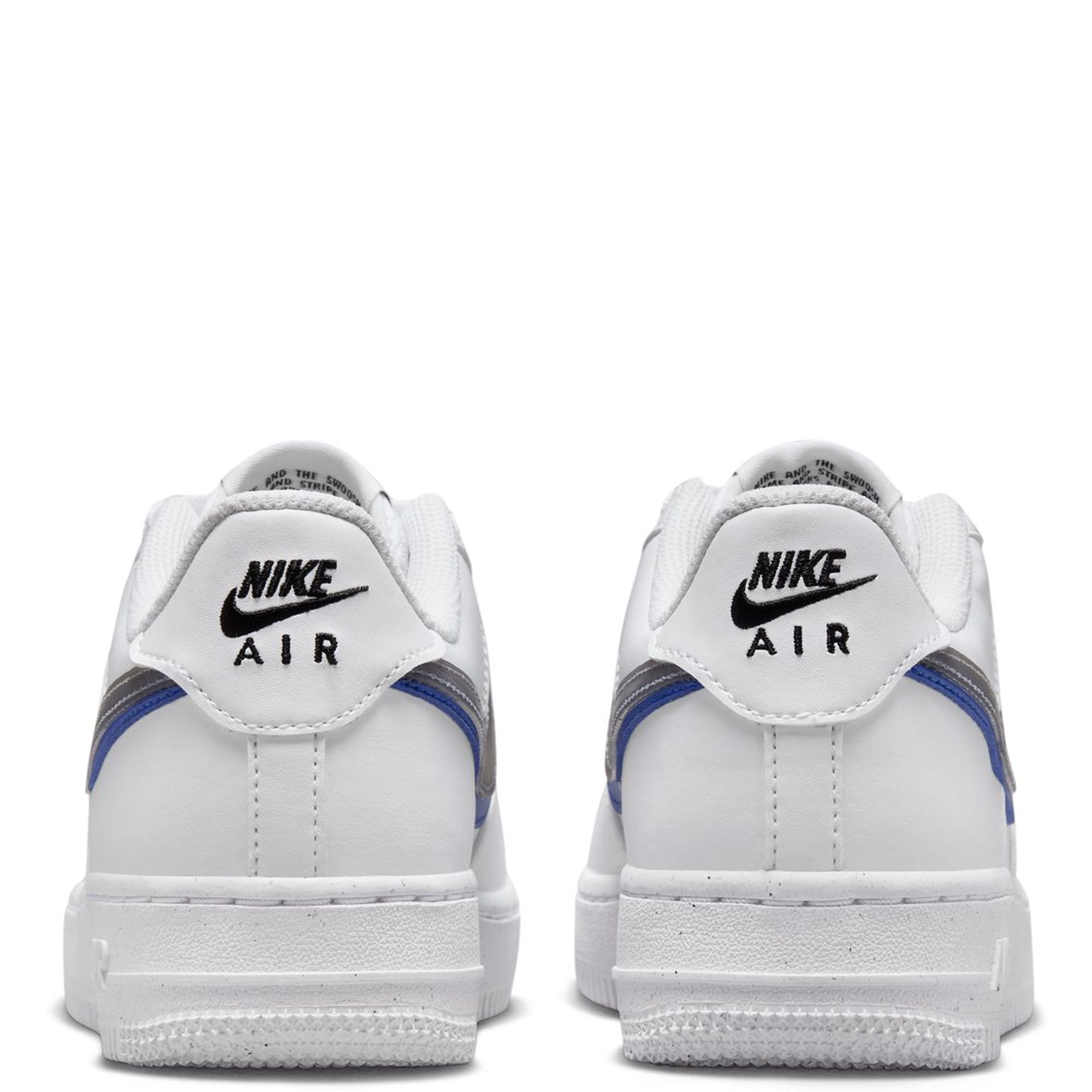  Nike Boy's Air Force 1 Impact (Big Kid) White/Blue Lightning/ Blue Lightning 4.5 Big Kid M