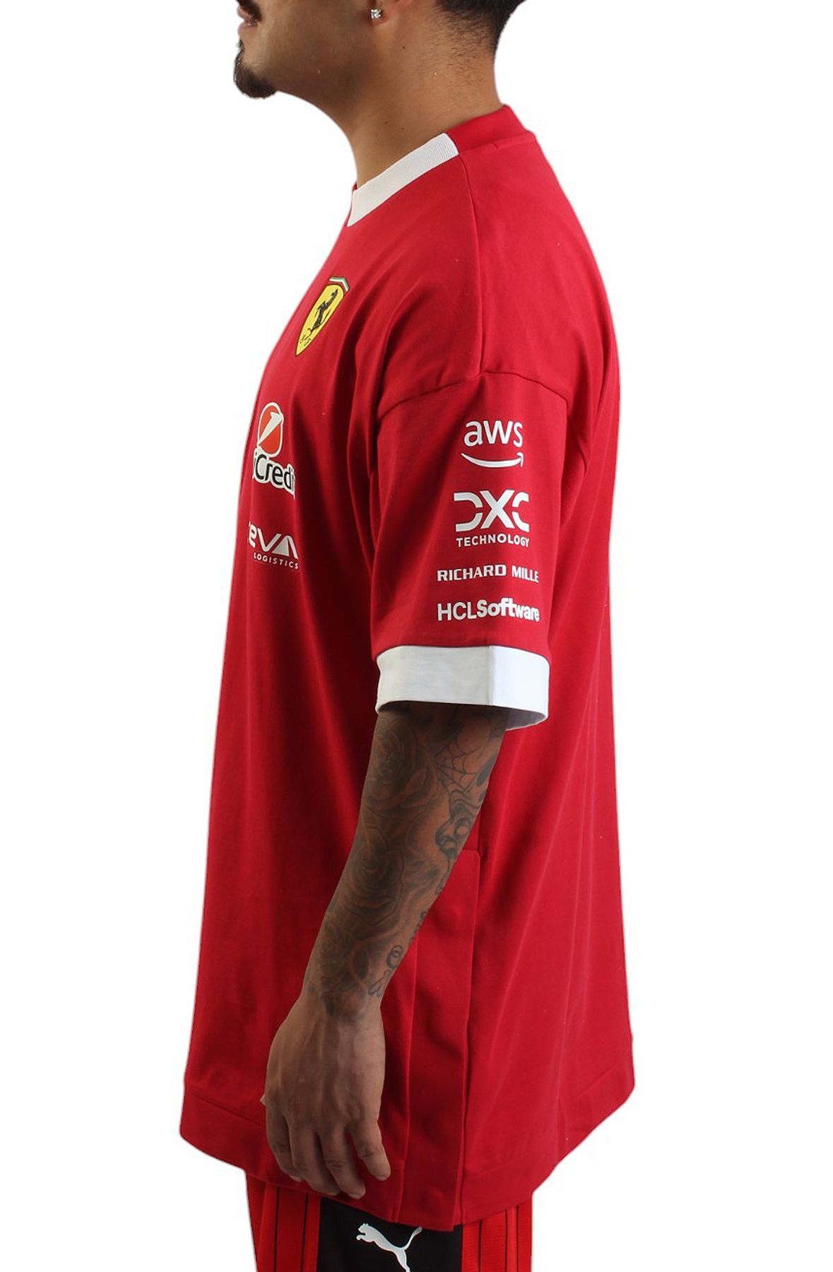 PUMA Ferrari Drivers Oversized T-Shirt 71357101 - Shiekh