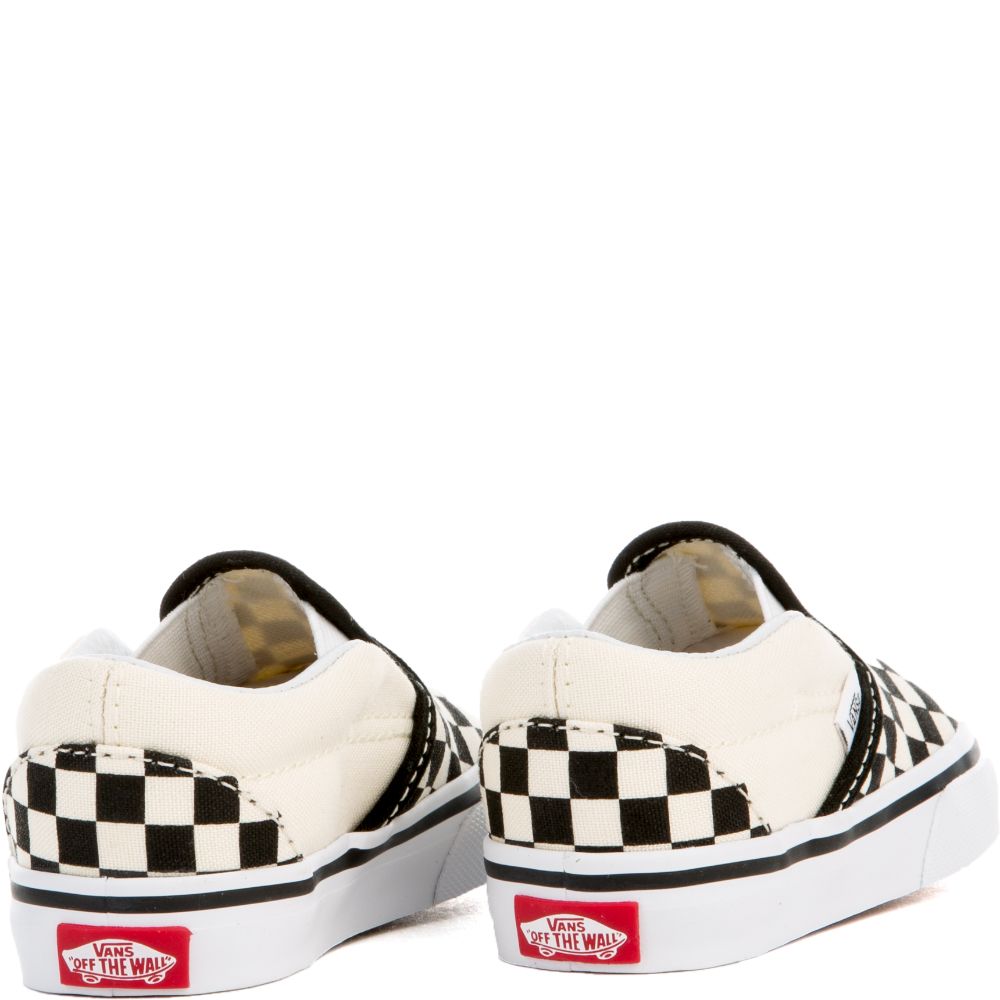 VANS (TD) Checkerboard Slip-On VN000EX8BWW - Shiekh