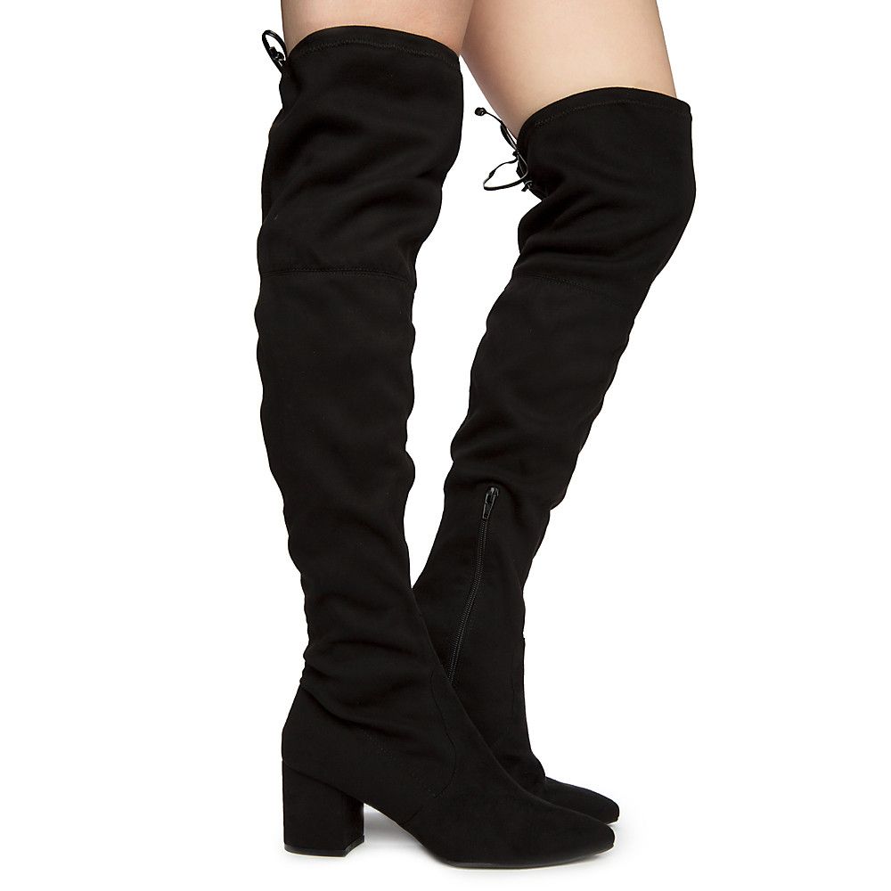 size 12 womens thigh high boots