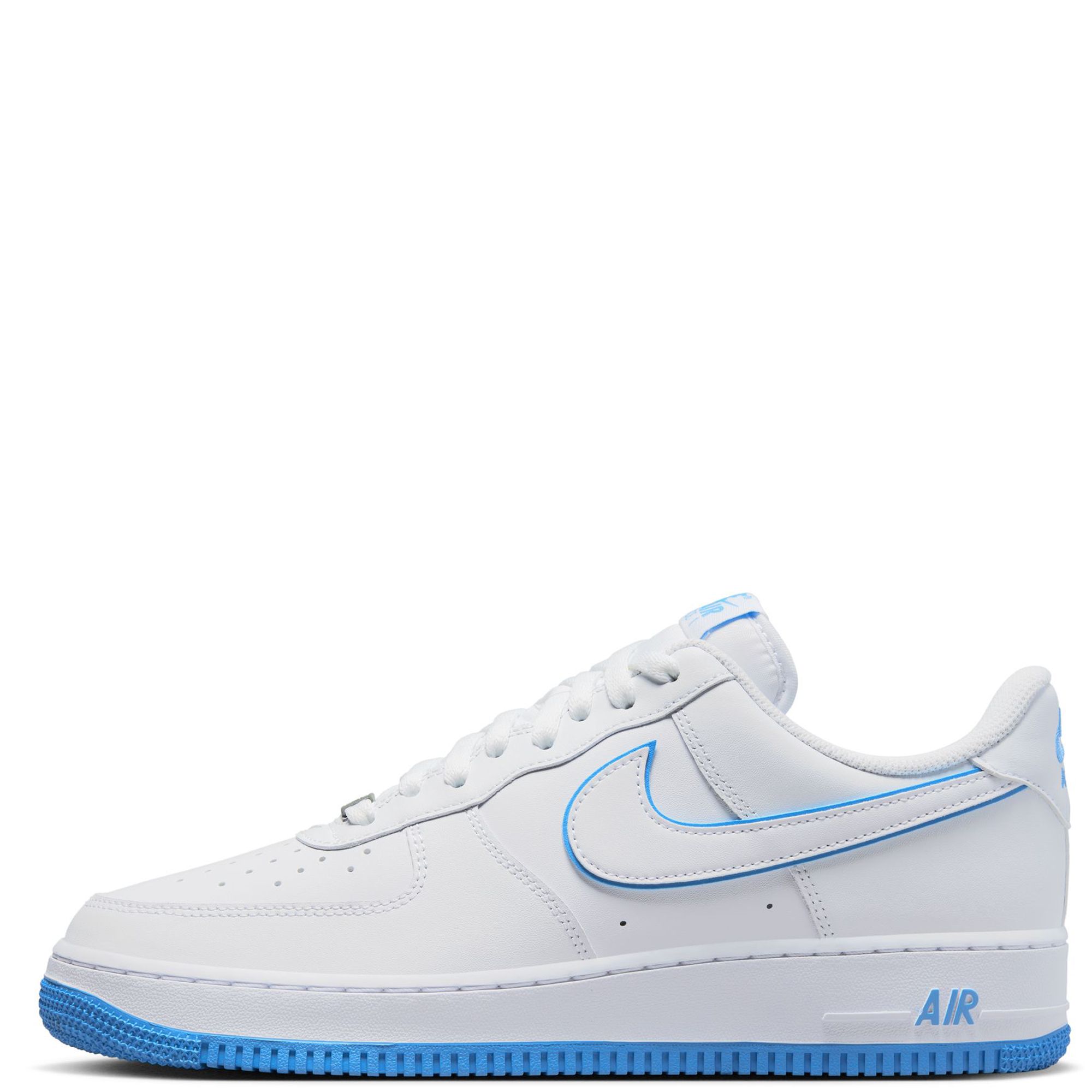 Nike Air Force 1 '07 (White/University Blue) 10.5
