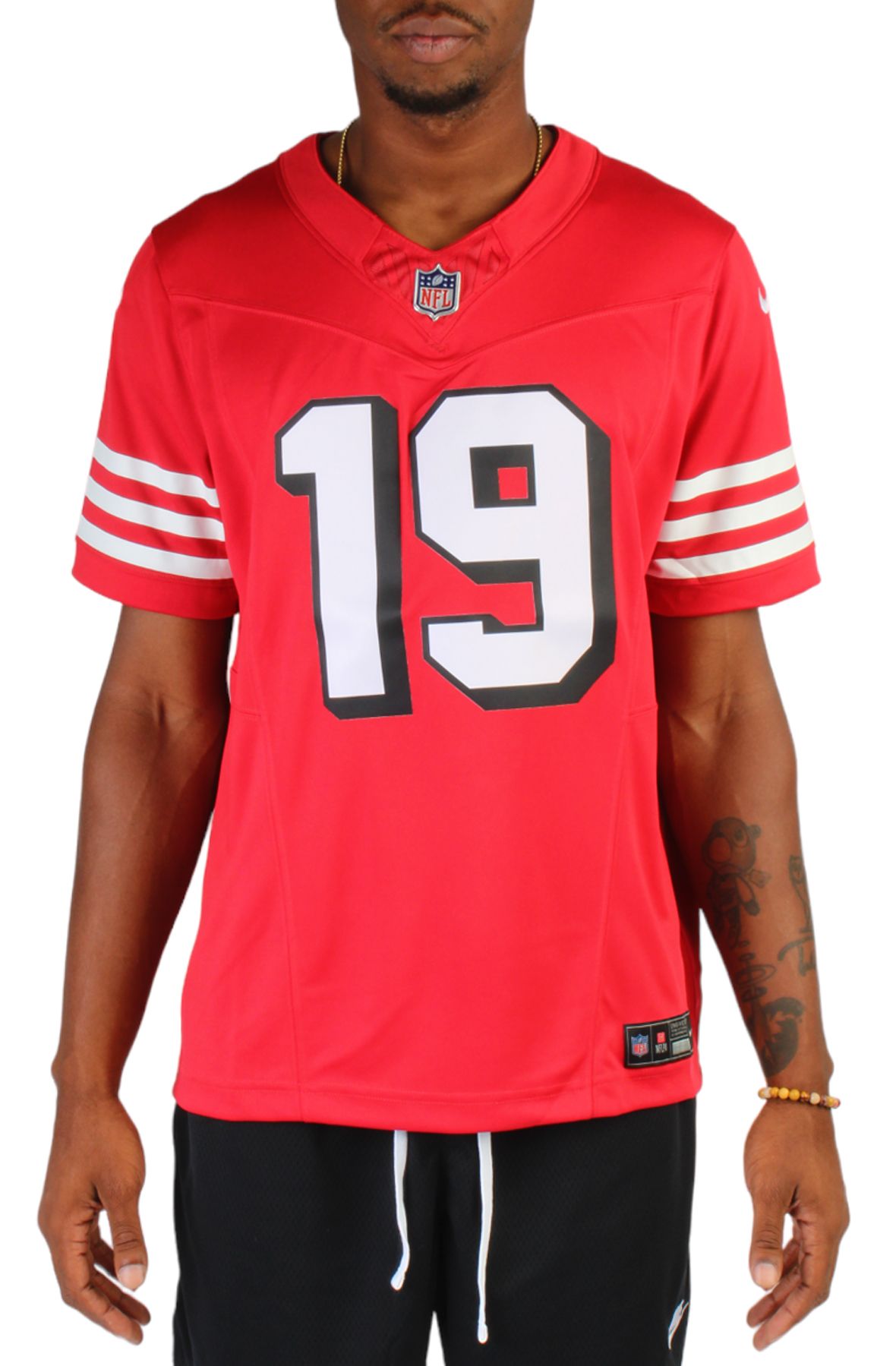 Men's Nike Deebo Samuel Scarlet San Francisco 49ers Vapor F.U.S.E. Limited Jersey Size: Medium