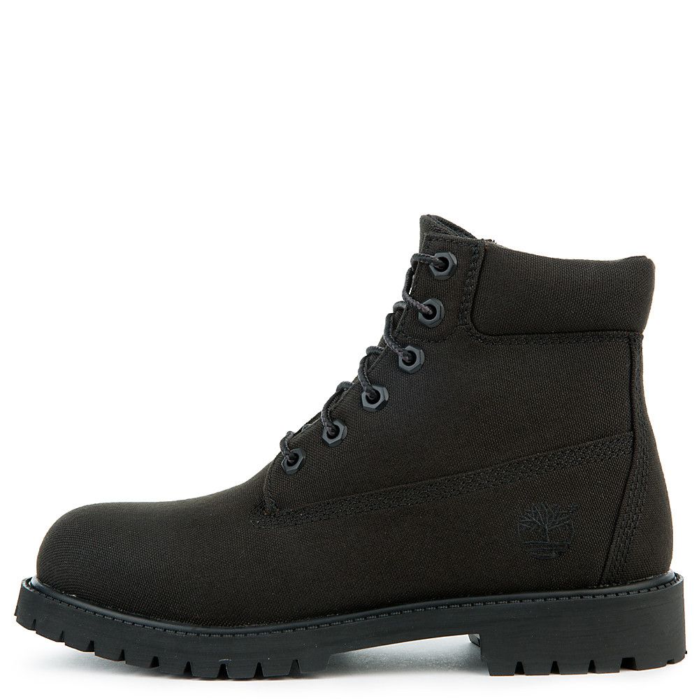 black timberland boots 6 inch