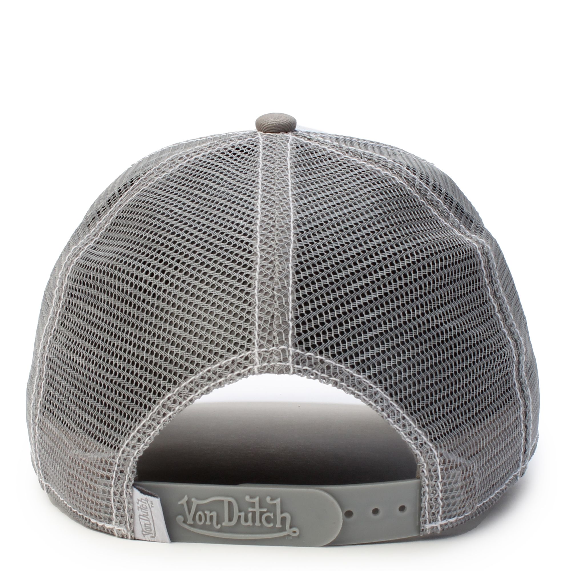 VONDUTCH Von Dutch Trucker Hat VDHT213-GRYWH - Shiekh