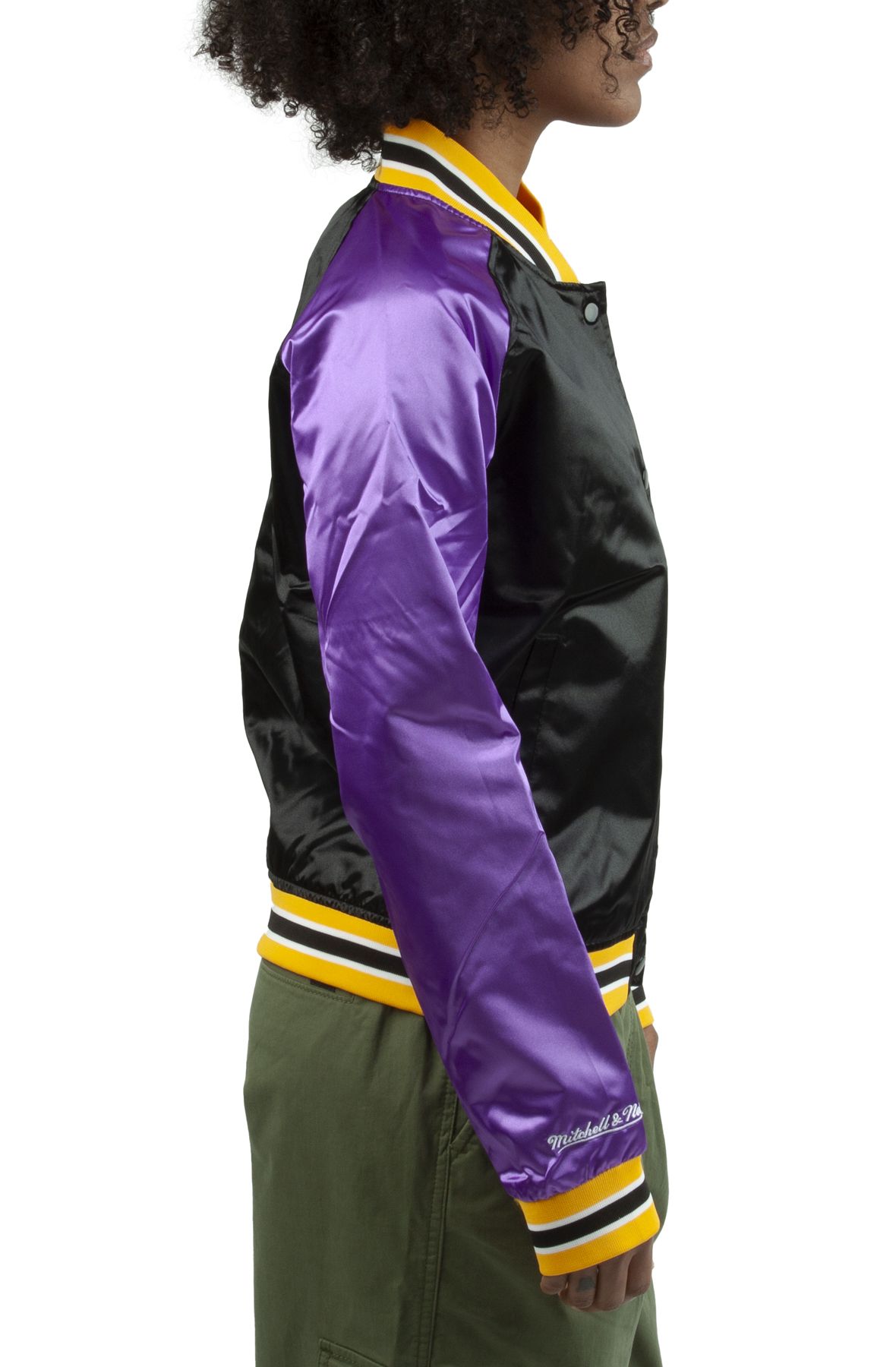 Mitchell & Ness Los Angeles Lakers Satin Jacket Men's 2XL