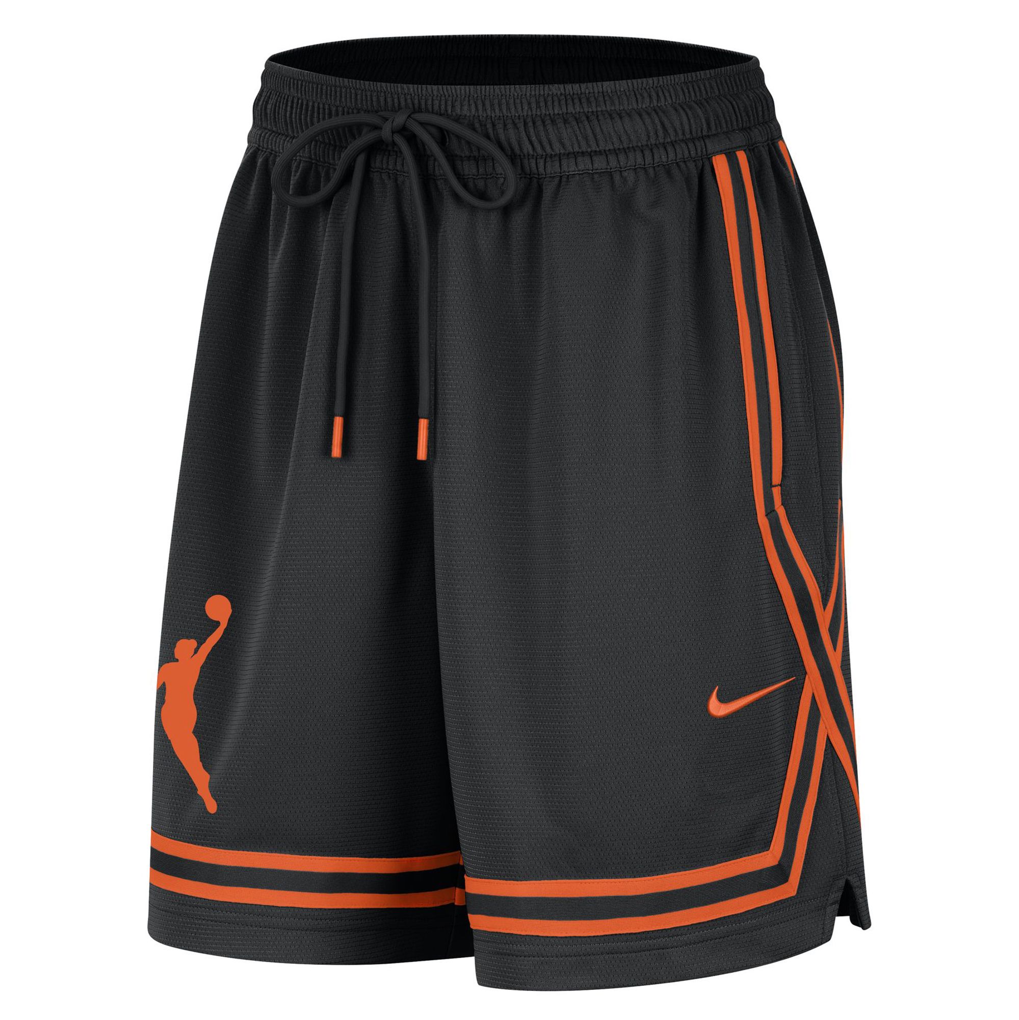 Orange & Grey Bling Nike Sports Bra & Shorts (Women's Size)