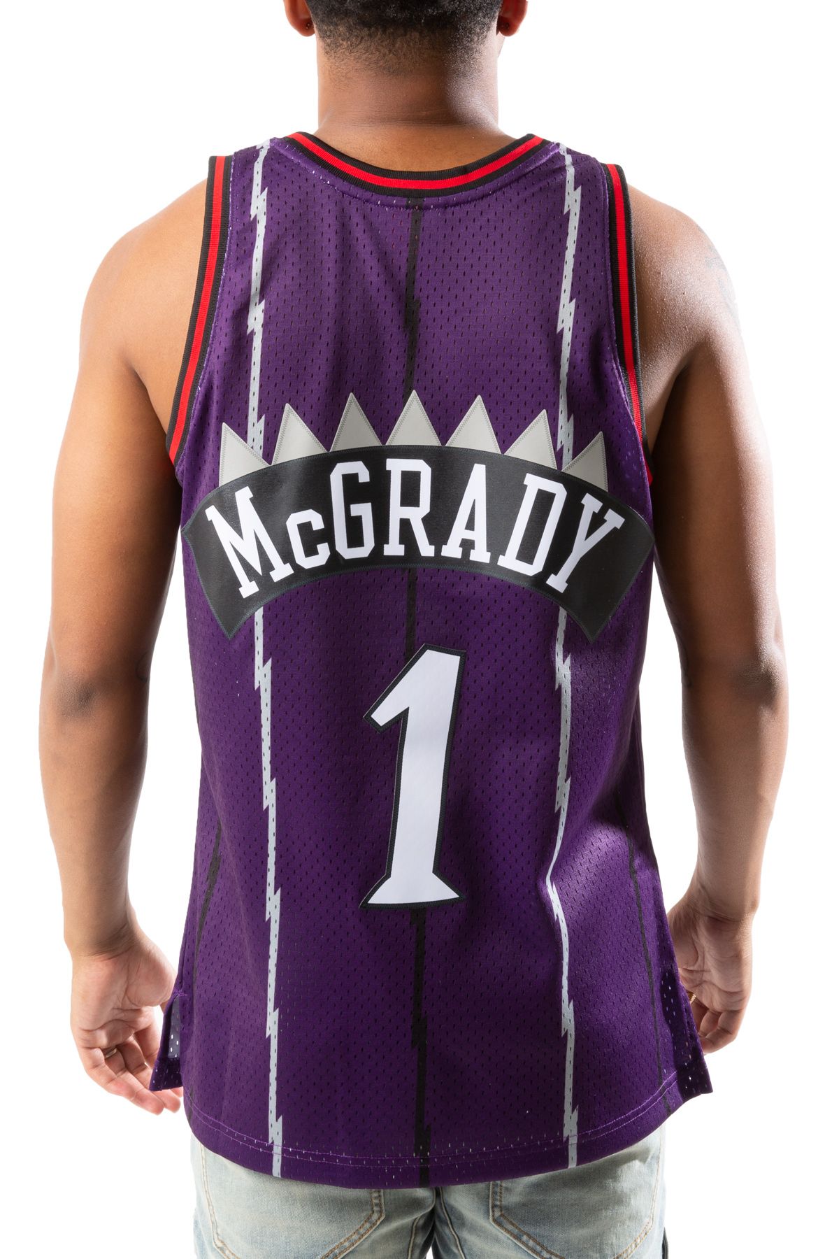 MITCHELL AND NESS Tracy Mcgrady Toronto Raptors 98-99 Swingman Jersey ...