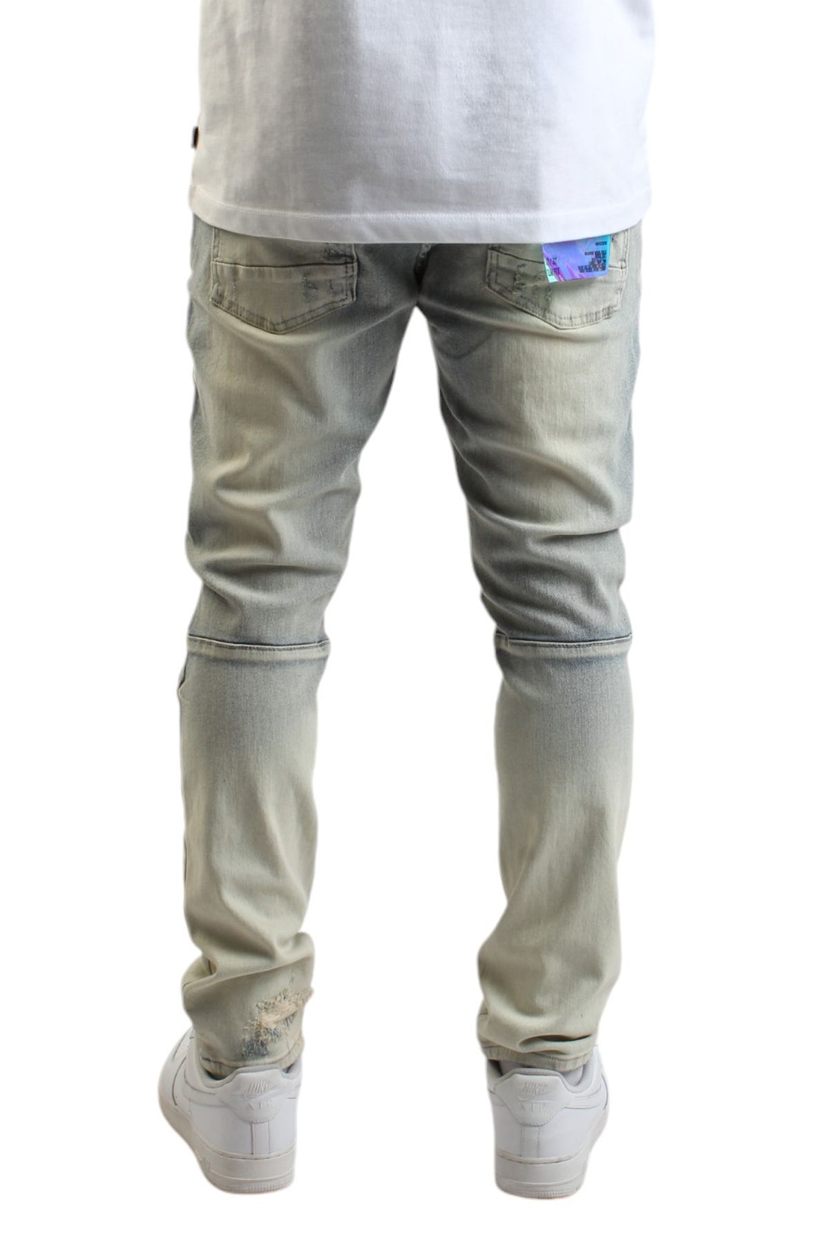 SMOKE RISE Vintage Jean JP23733SK-OMB - Shiekh