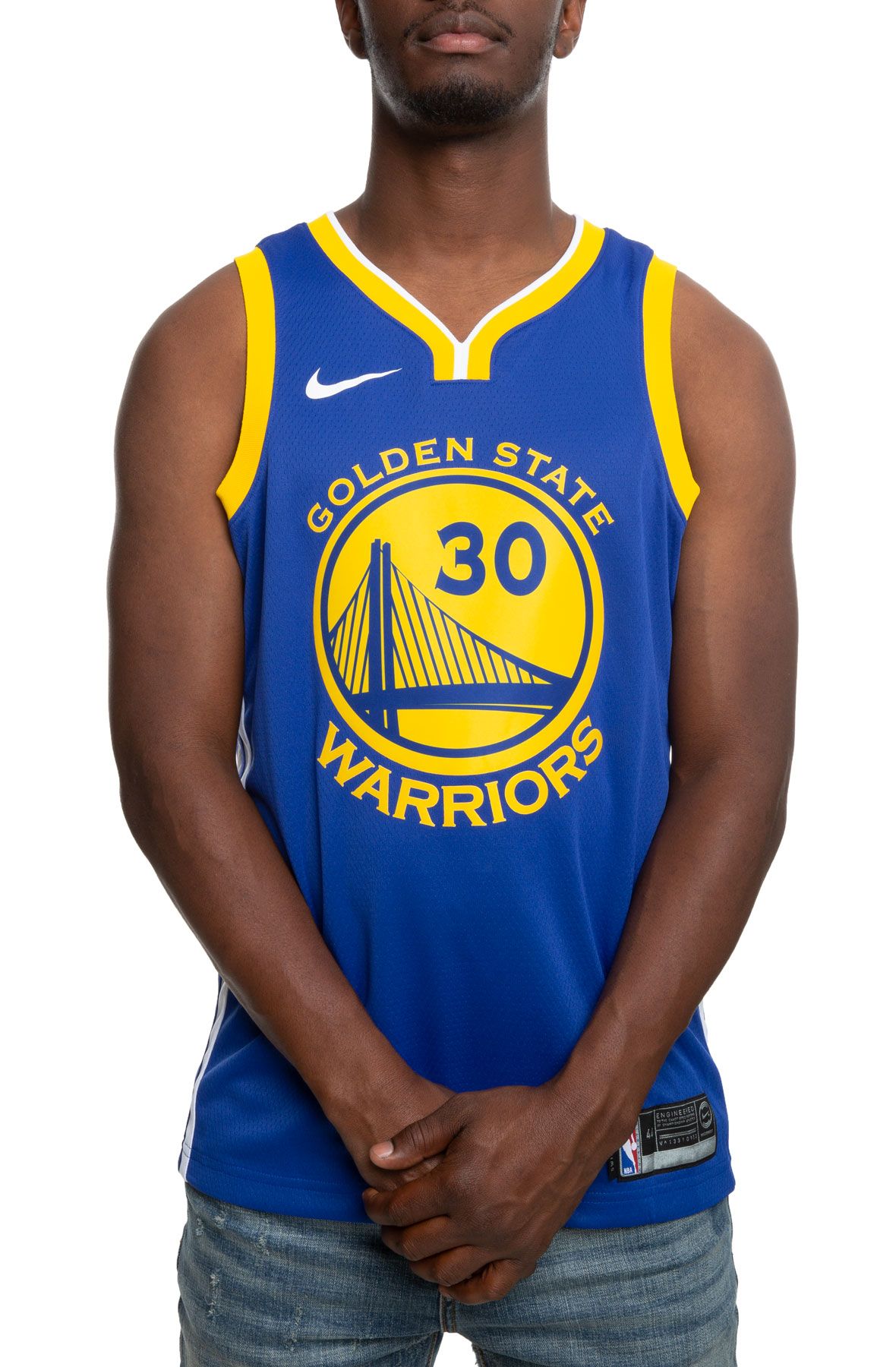 Golden State Warriors Nike Icon Authentic Jersey - Stephen Curry - Mens