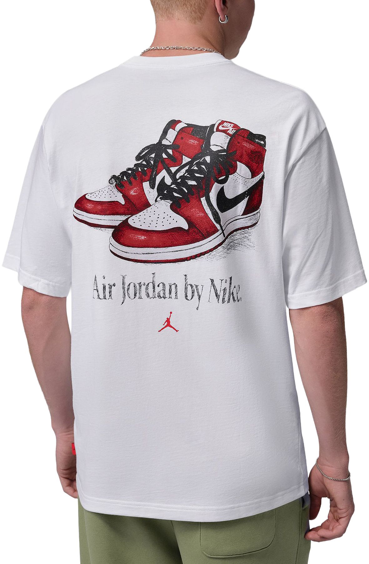 JORDAN Brooklyn T-Shirt IX1576 100 - Shiekh